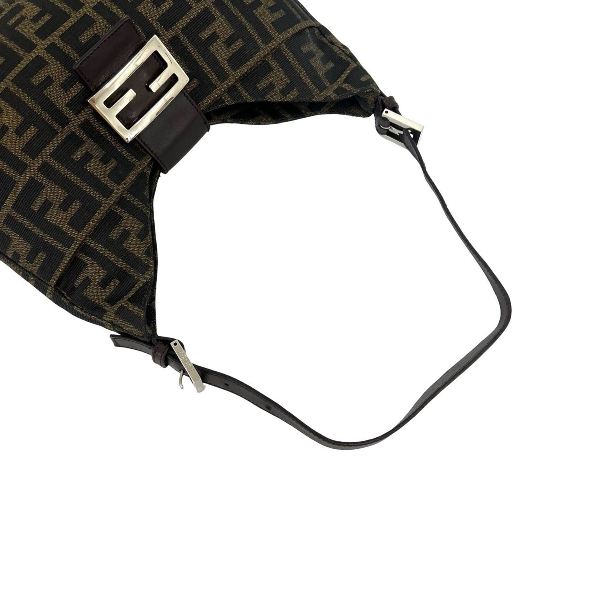 Canvas Leather Handbag Shoulder Bag (Pre-Owned) - Fendi - Modalova