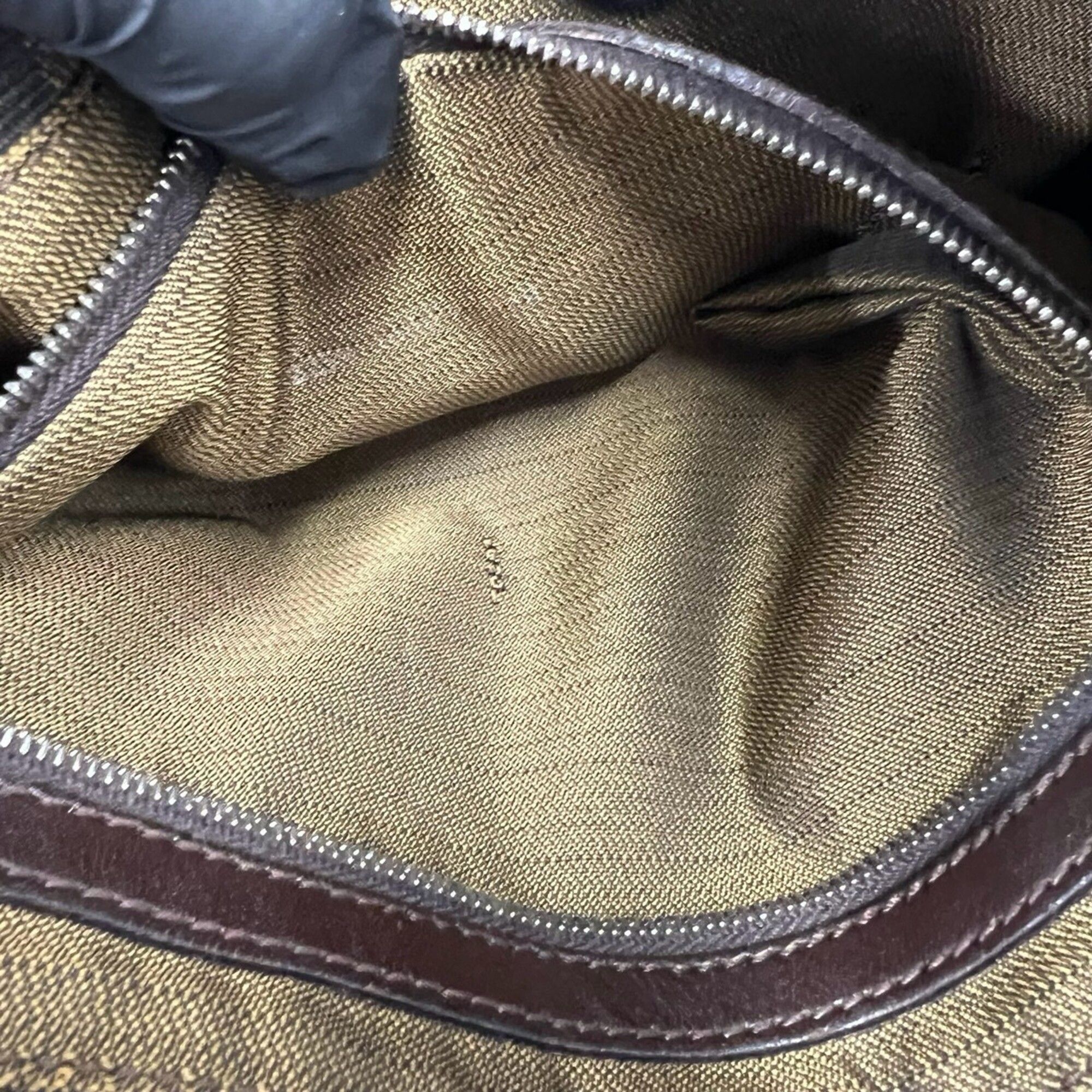 Canvas Leather Handbag Shoulder Bag (Pre-Owned) - Fendi - Modalova