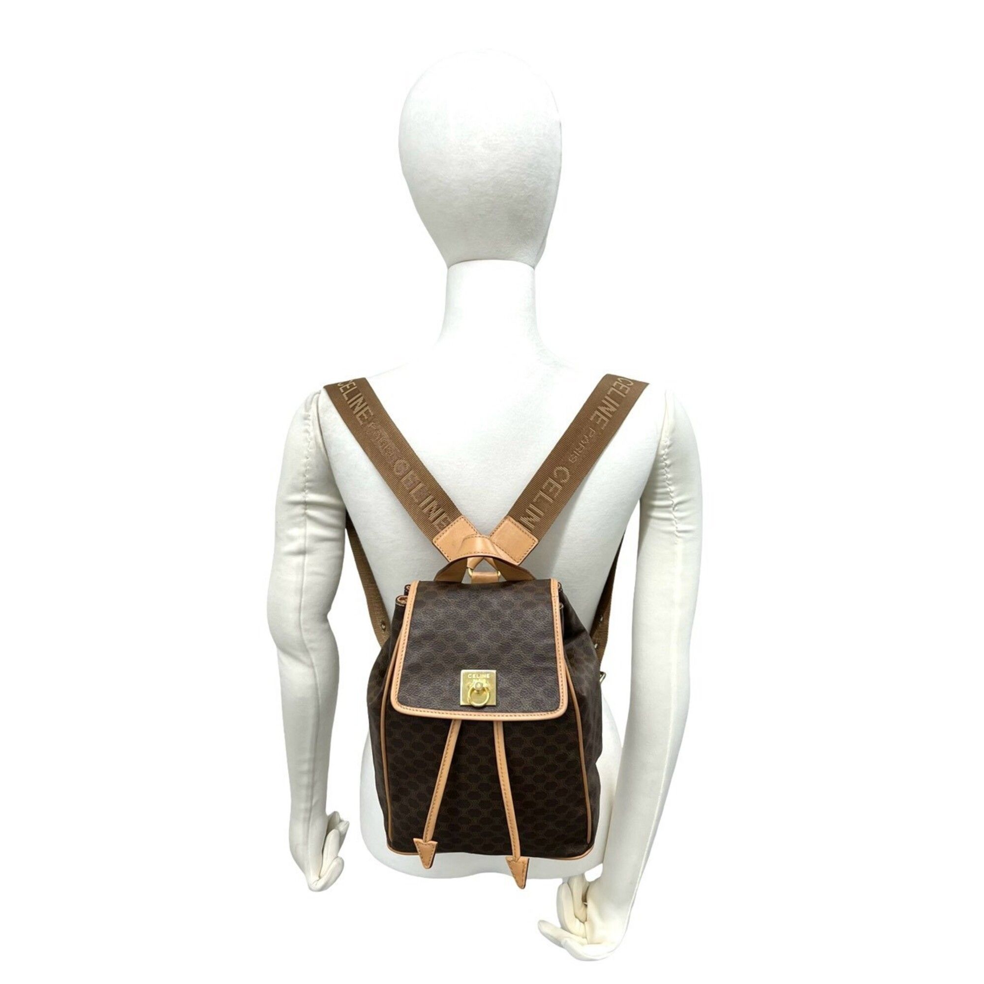 Pvc Leather Backpack (Pre-Owned) - Celine - Modalova