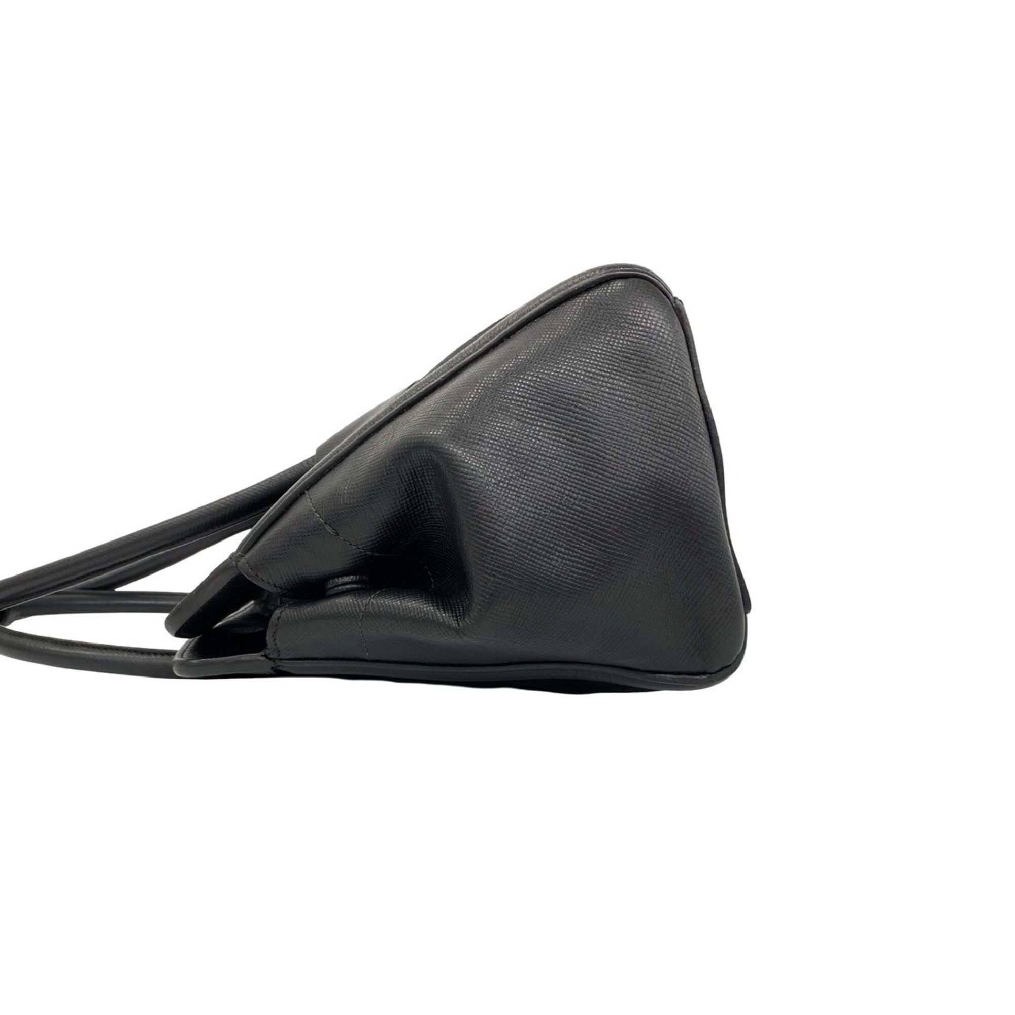 Leather Canvas Handbag Shoulder Bag Tote Bag (Pre-Owned) - Prada - Modalova