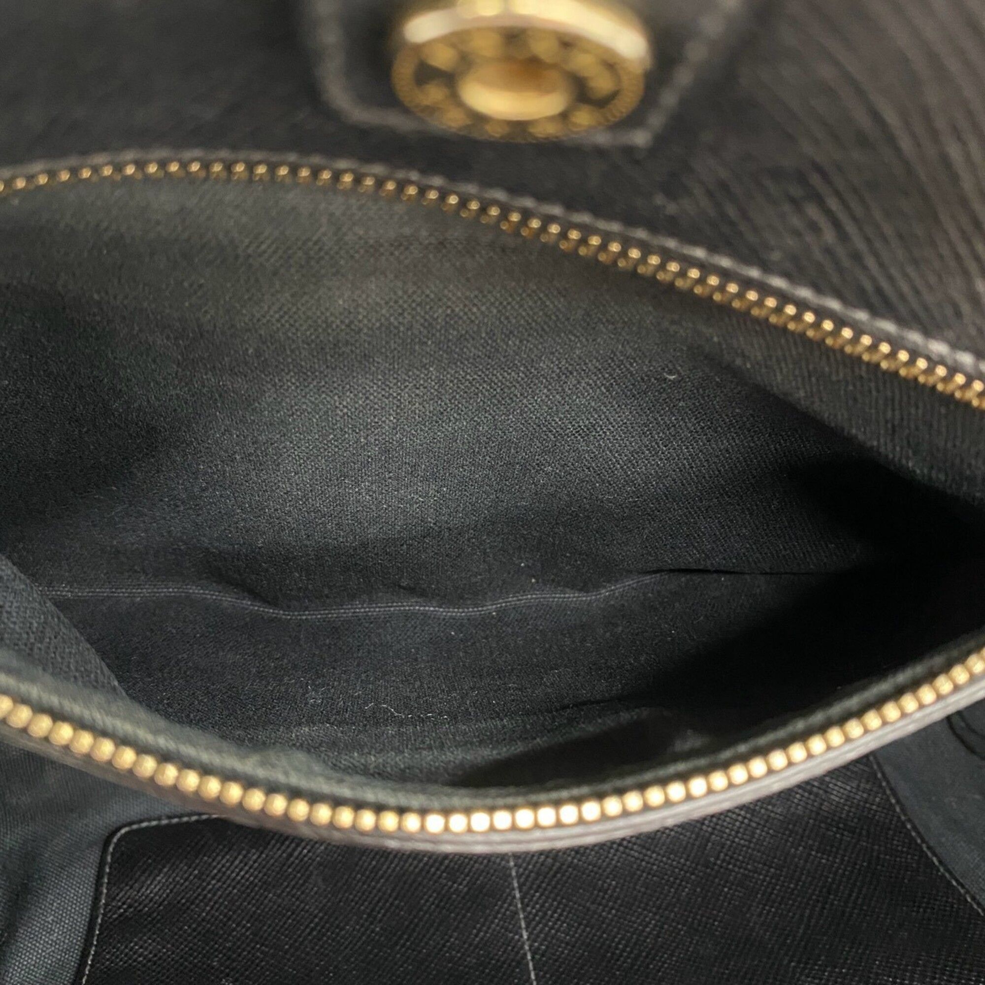 Leather Canvas Handbag Shoulder Bag Tote Bag (Pre-Owned) - Prada - Modalova