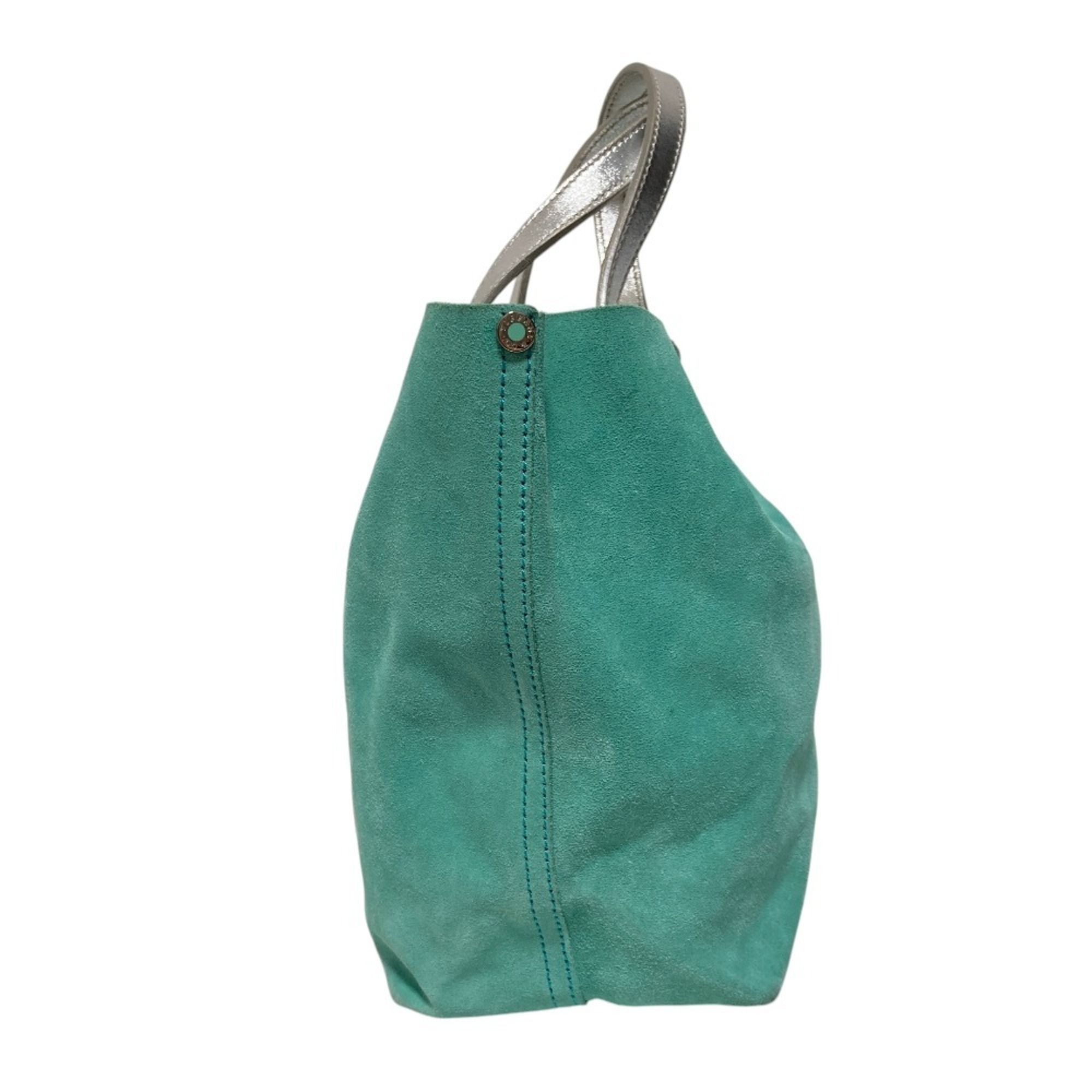 Leather Tote Bag (Pre-Owned) - Tiffany - Modalova