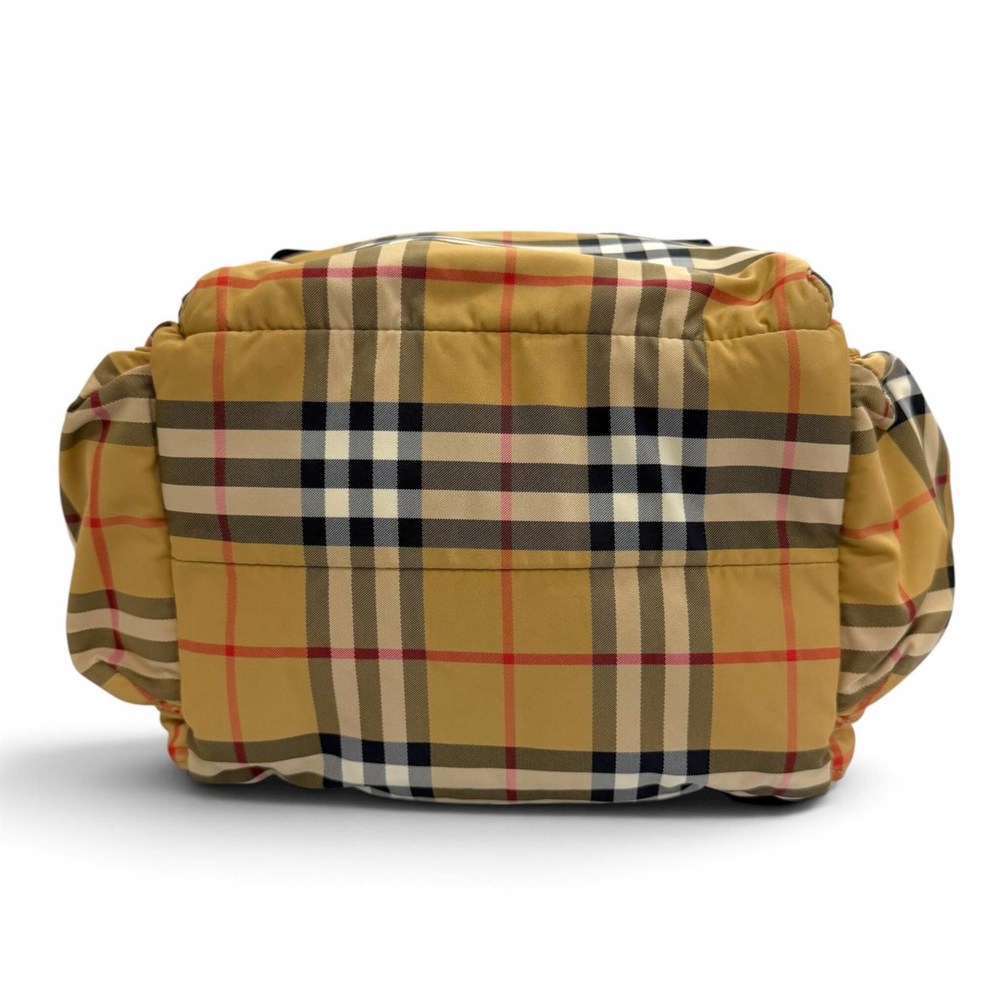 Polyamide Leather Backpack (Pre-Owned) - Burberry - Modalova
