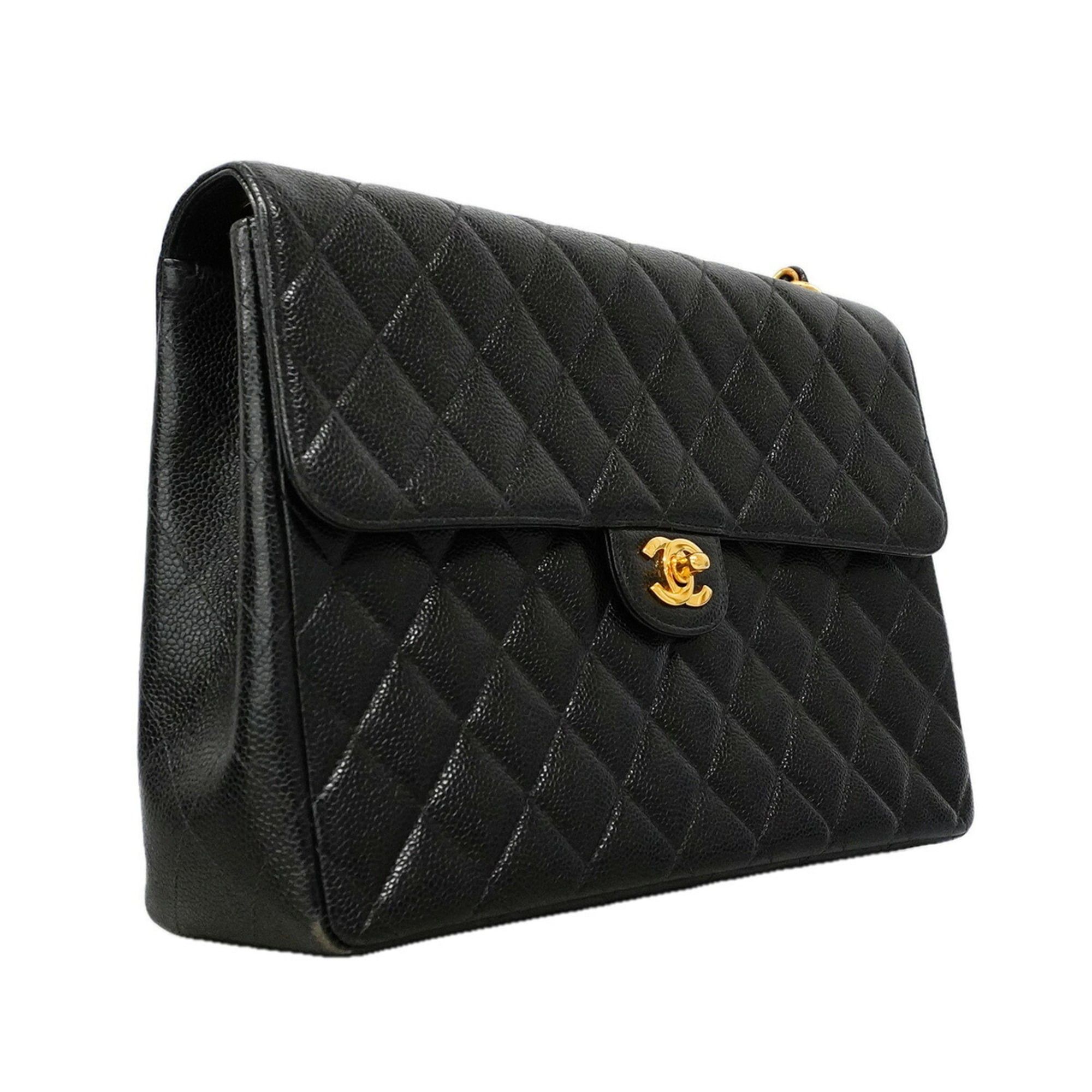 Grained Calfskin Shoulder Bag (Pre-Owned) - Chanel - Modalova