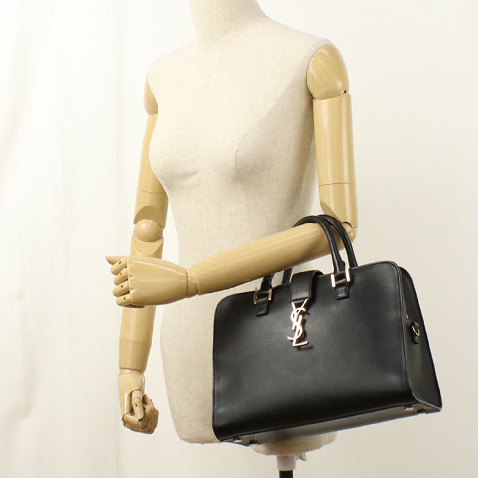Leather Handbag (Pre-Owned) - Saint Laurent - Modalova