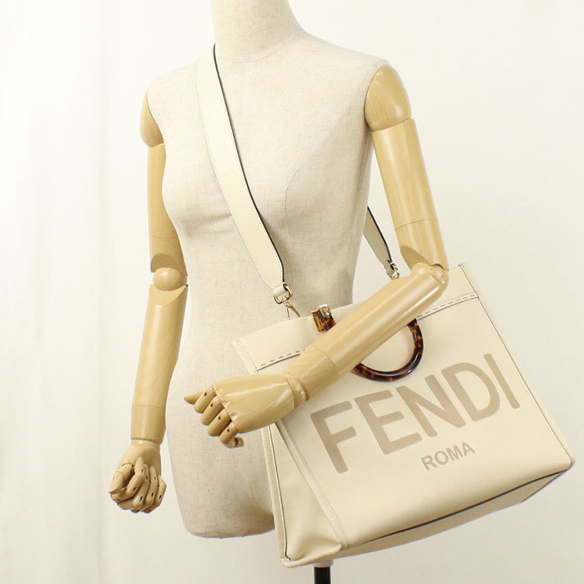 Leather Tote Bag (Pre-Owned) - Fendi - Modalova