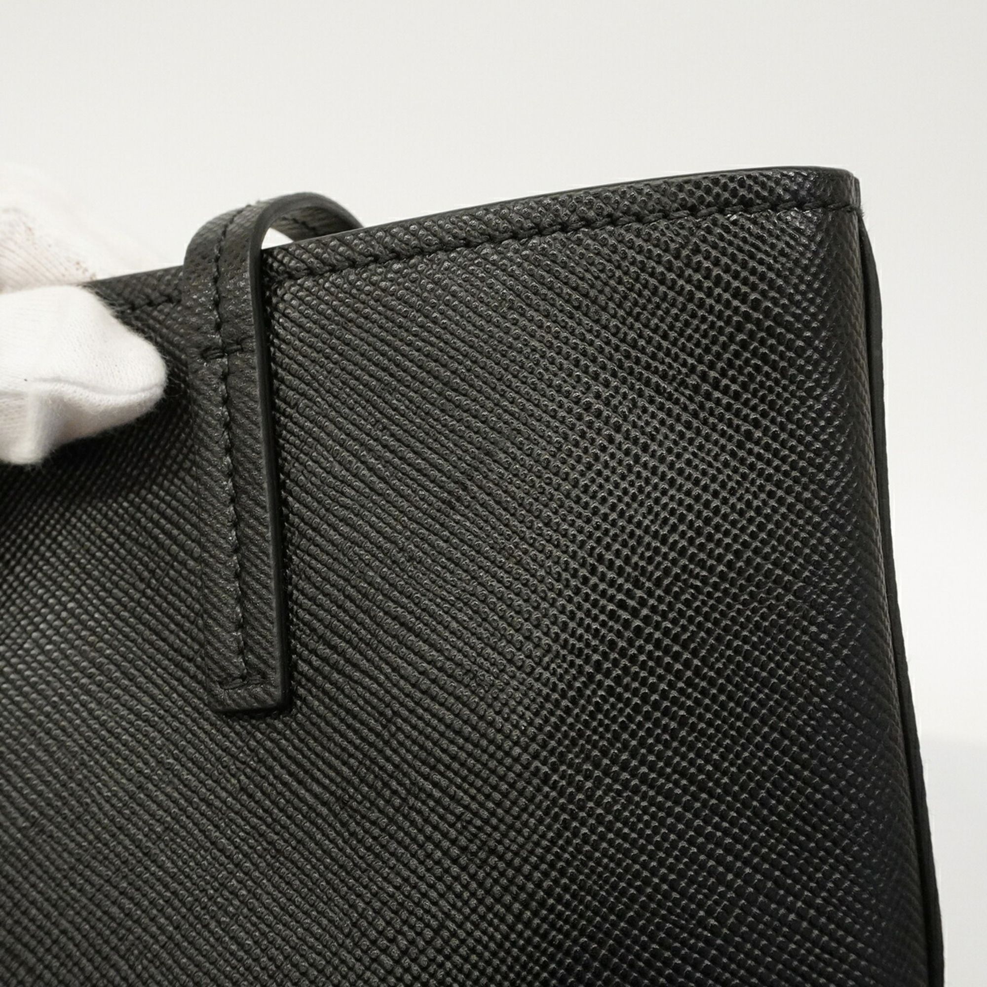 Leather Tote Bag (Pre-Owned) - Prada - Modalova