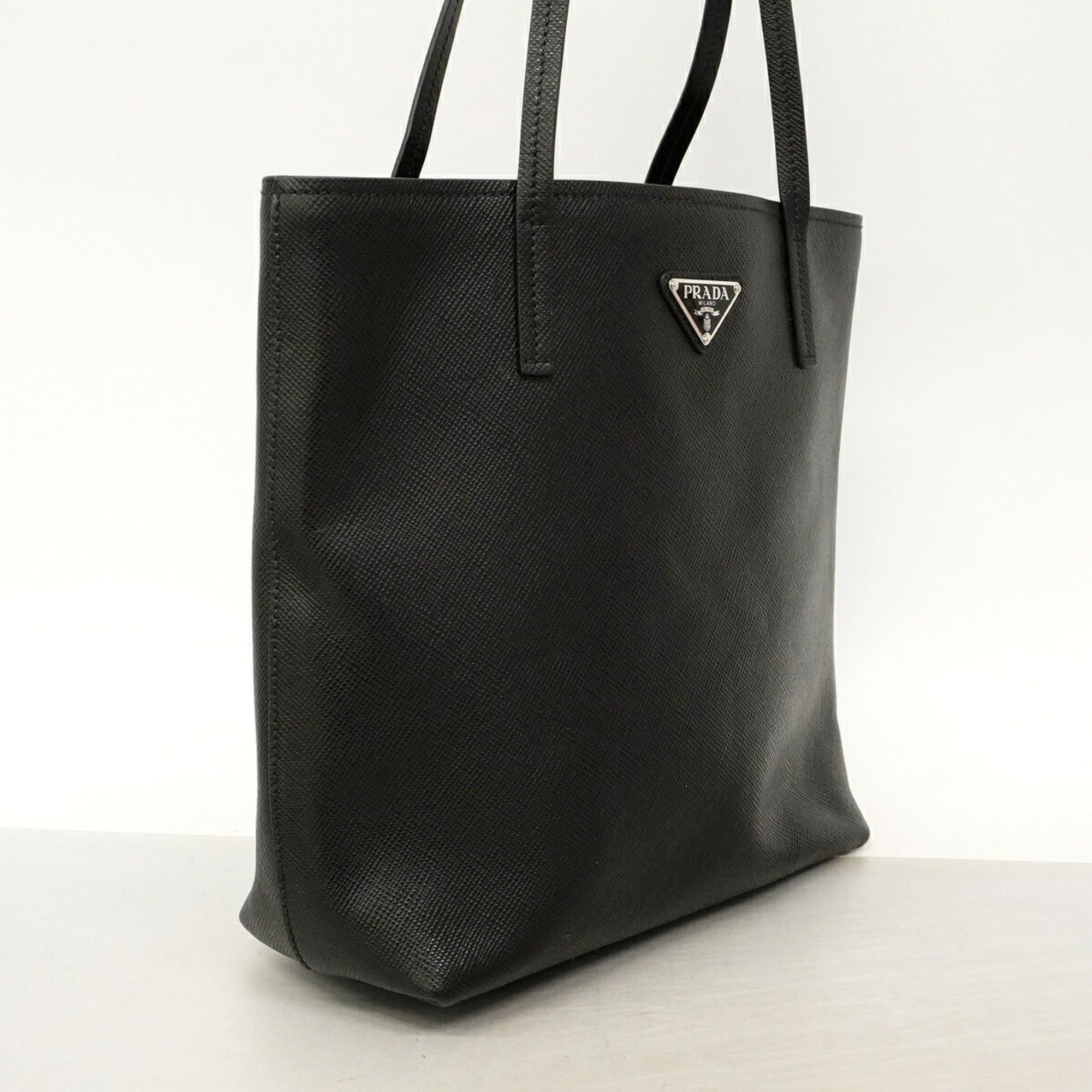Leather Tote Bag (Pre-Owned) - Prada - Modalova