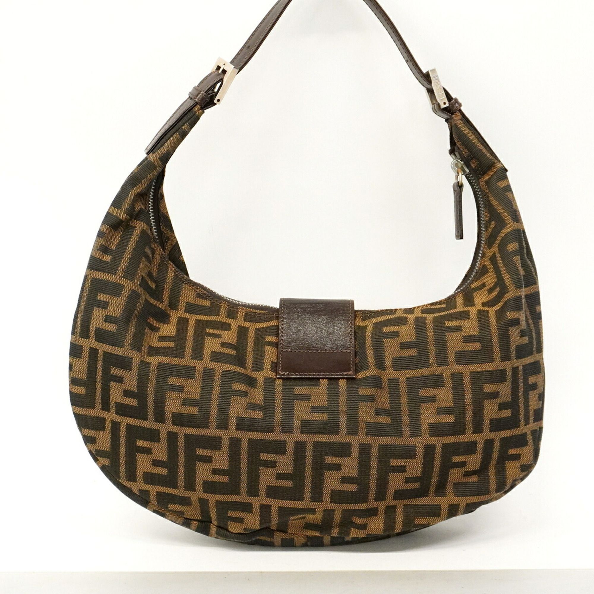 Nylon Canvas Shoulder Bag (Pre-Owned) - Fendi - Modalova