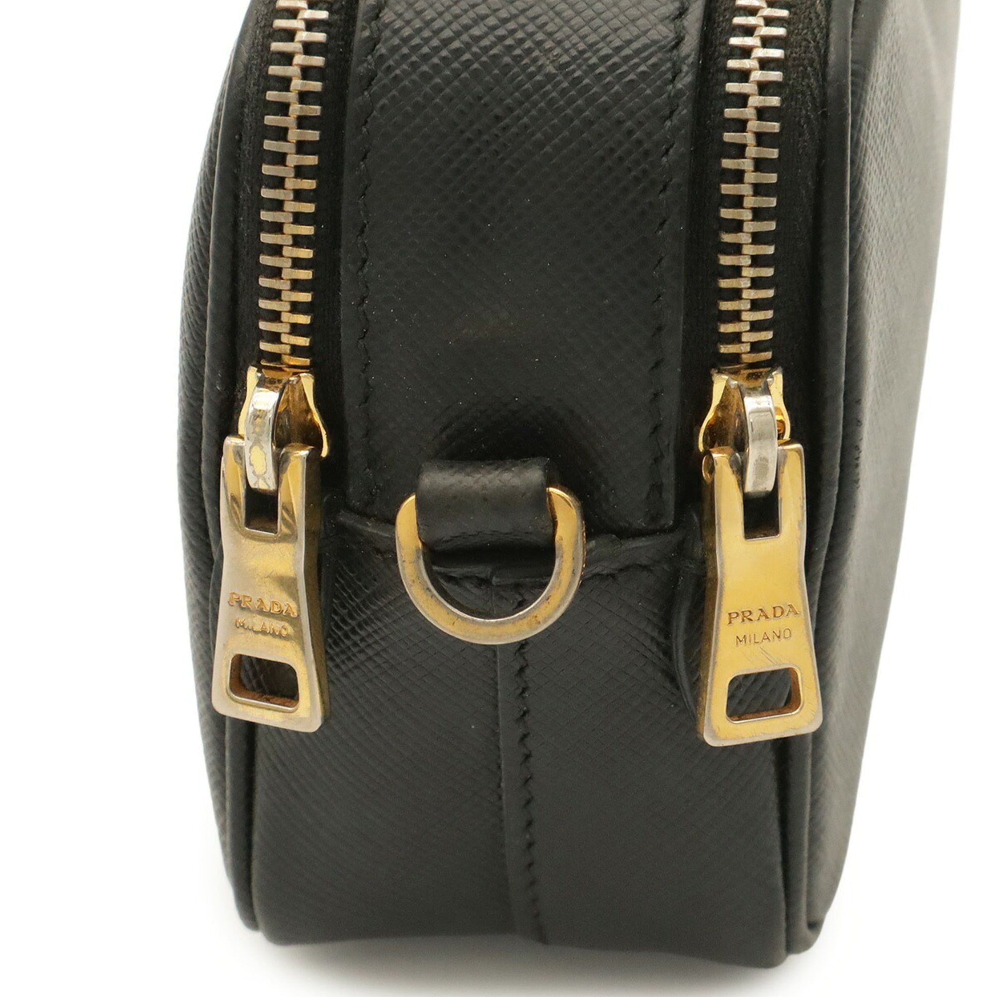 Leather Clutch Bag Pochette Pouch Shoulder Bag (Pre-Owned) - Prada - Modalova