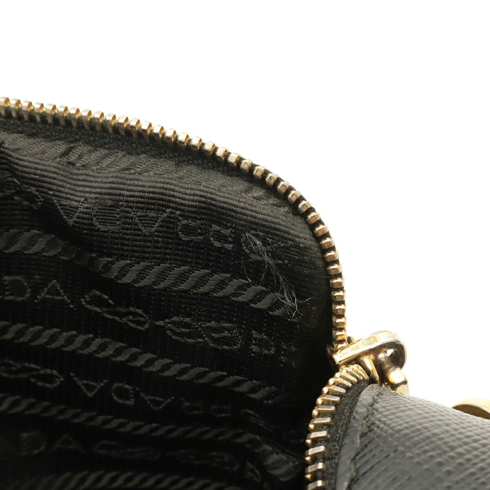 Leather Clutch Bag Pochette Pouch Shoulder Bag (Pre-Owned) - Prada - Modalova