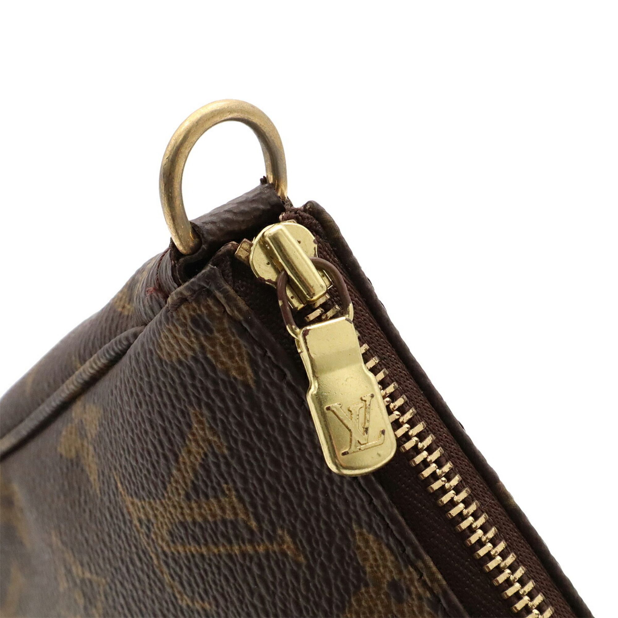 Monogram Canvas Pvc Coated Canvas Handbag Pochette Pouch (Pre-Owned) - Louis Vuitton - Modalova