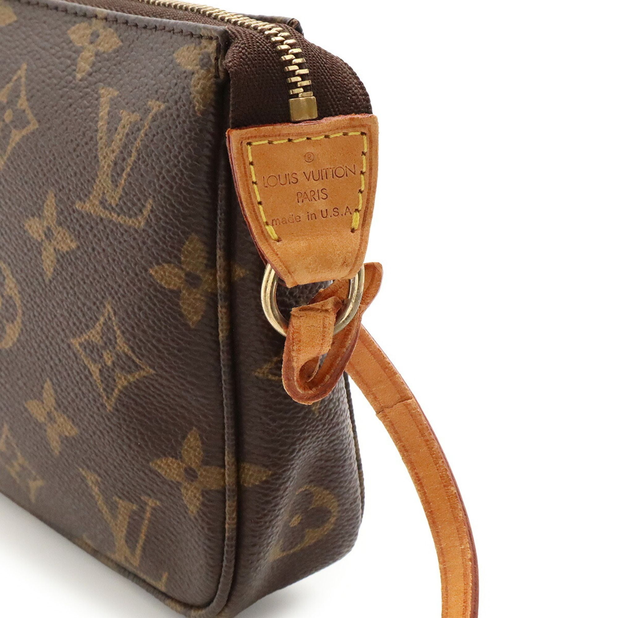 Monogram Canvas Pvc Coated Canvas Handbag Pochette Pouch (Pre-Owned) - Louis Vuitton - Modalova