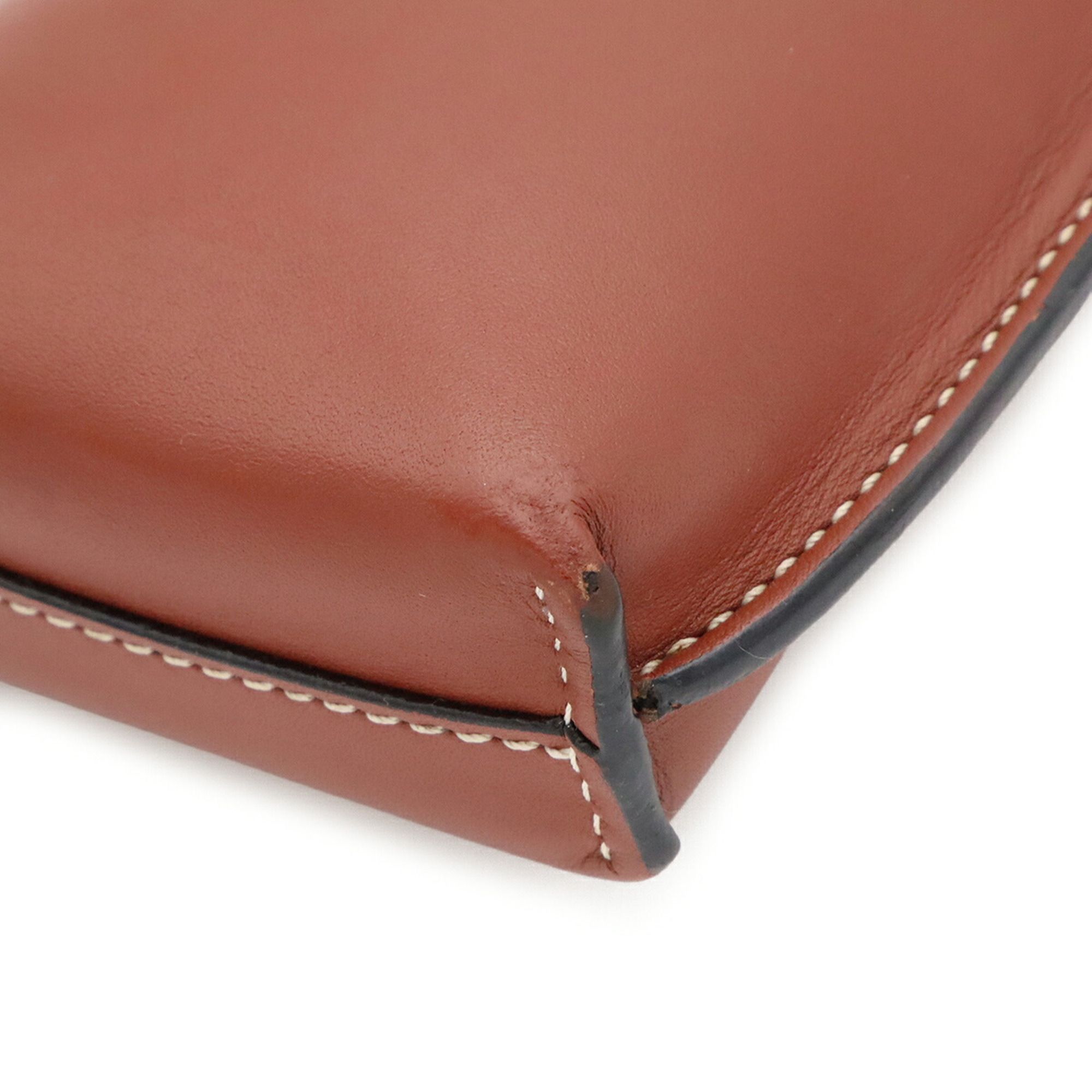 Leather Pochette Pouch Shoulder Bag (Pre-Owned) - Loewe - Modalova
