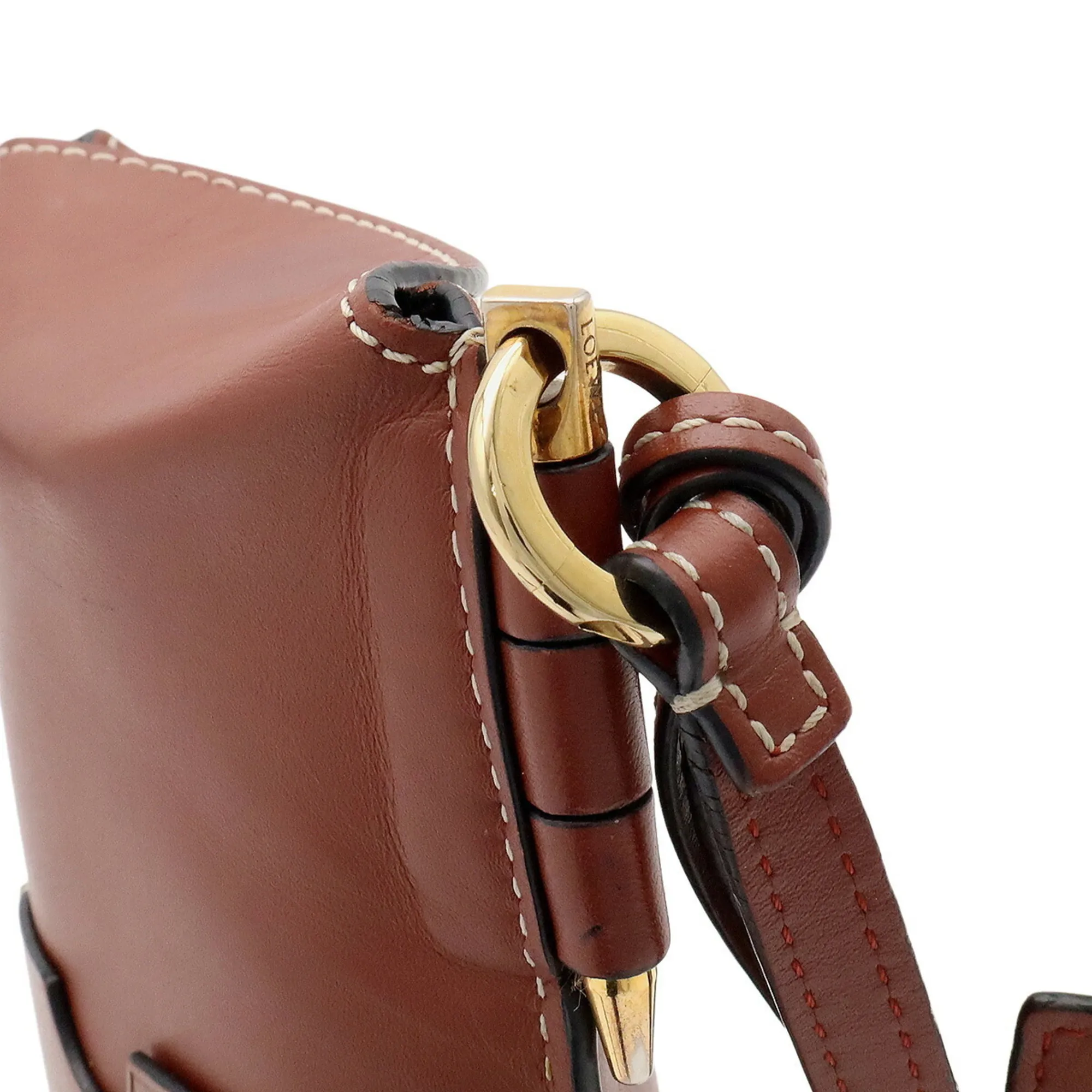 Leather Pochette Pouch Shoulder Bag (Pre-Owned) - Loewe - Modalova