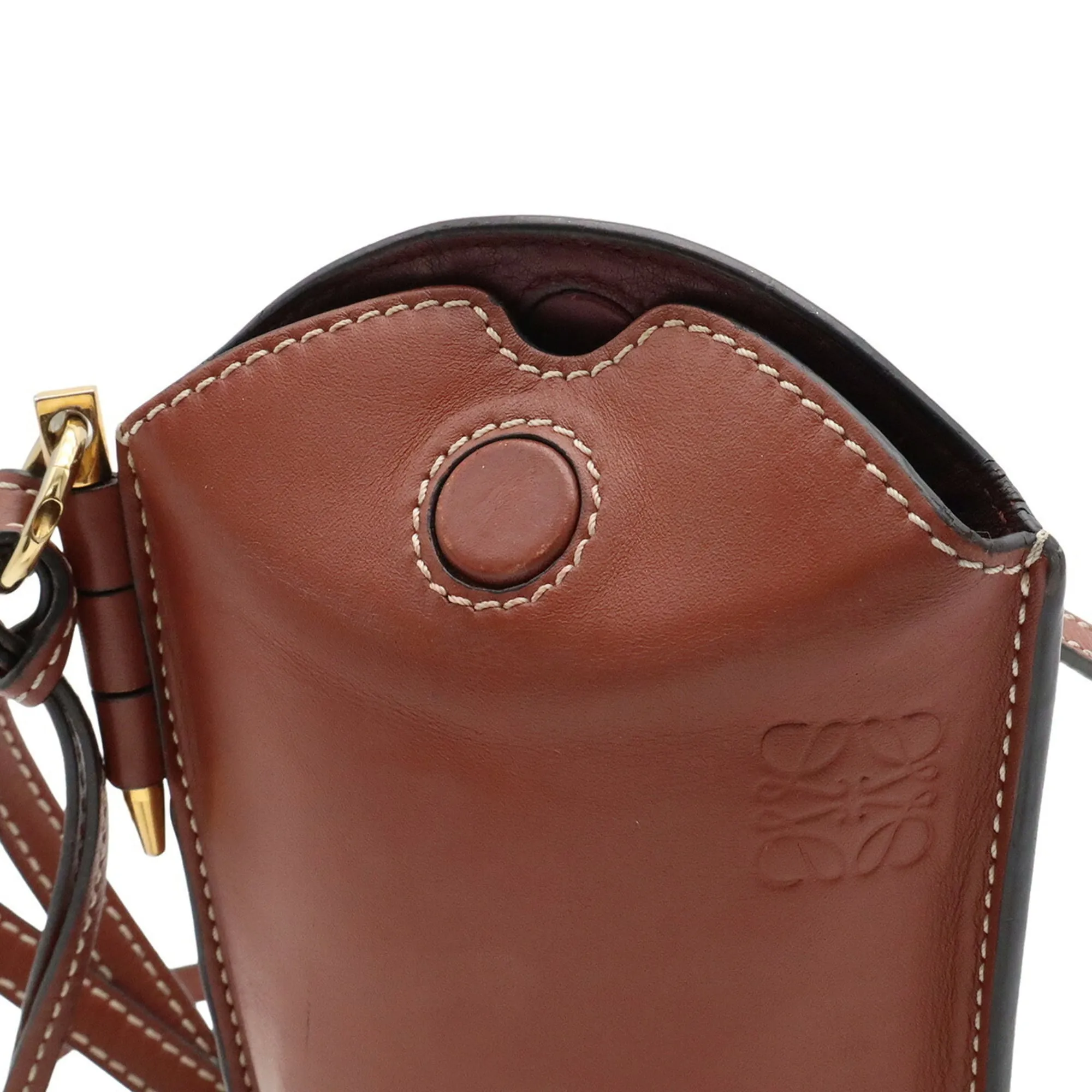 Leather Pochette Pouch Shoulder Bag (Pre-Owned) - Loewe - Modalova