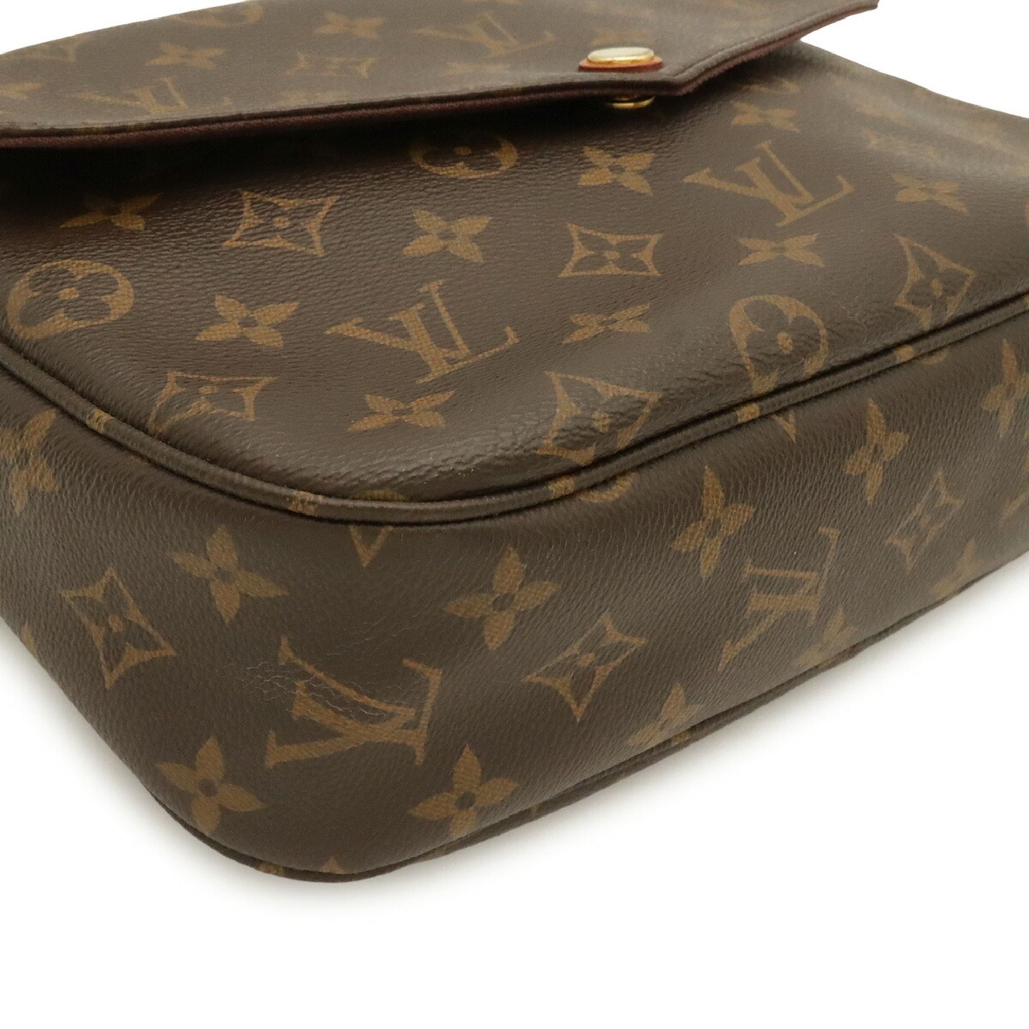 Monogram Canvas Pvc Coated Canvas Shoulder Bag (Pre-Owned) - Louis Vuitton - Modalova
