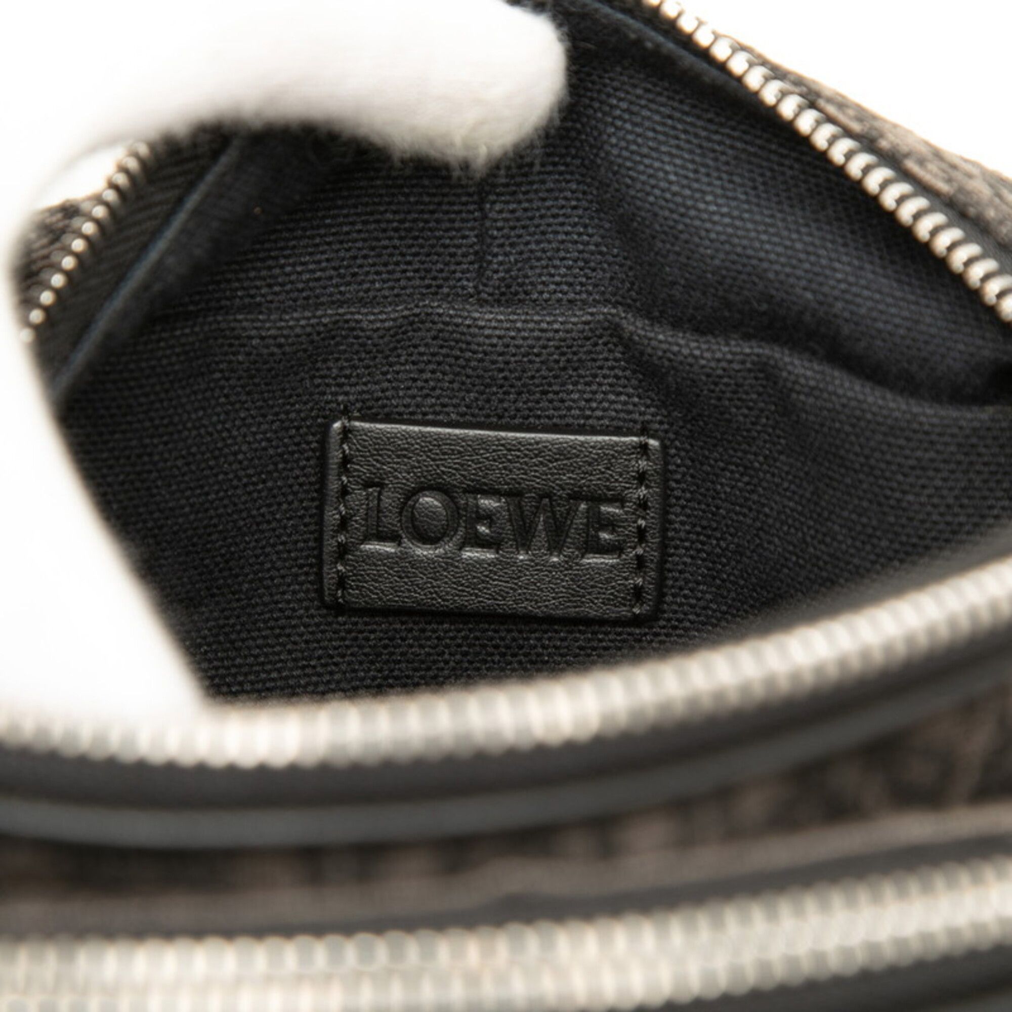 Canvas Leather Shoulder Bag (Pre-Owned) - Loewe - Modalova