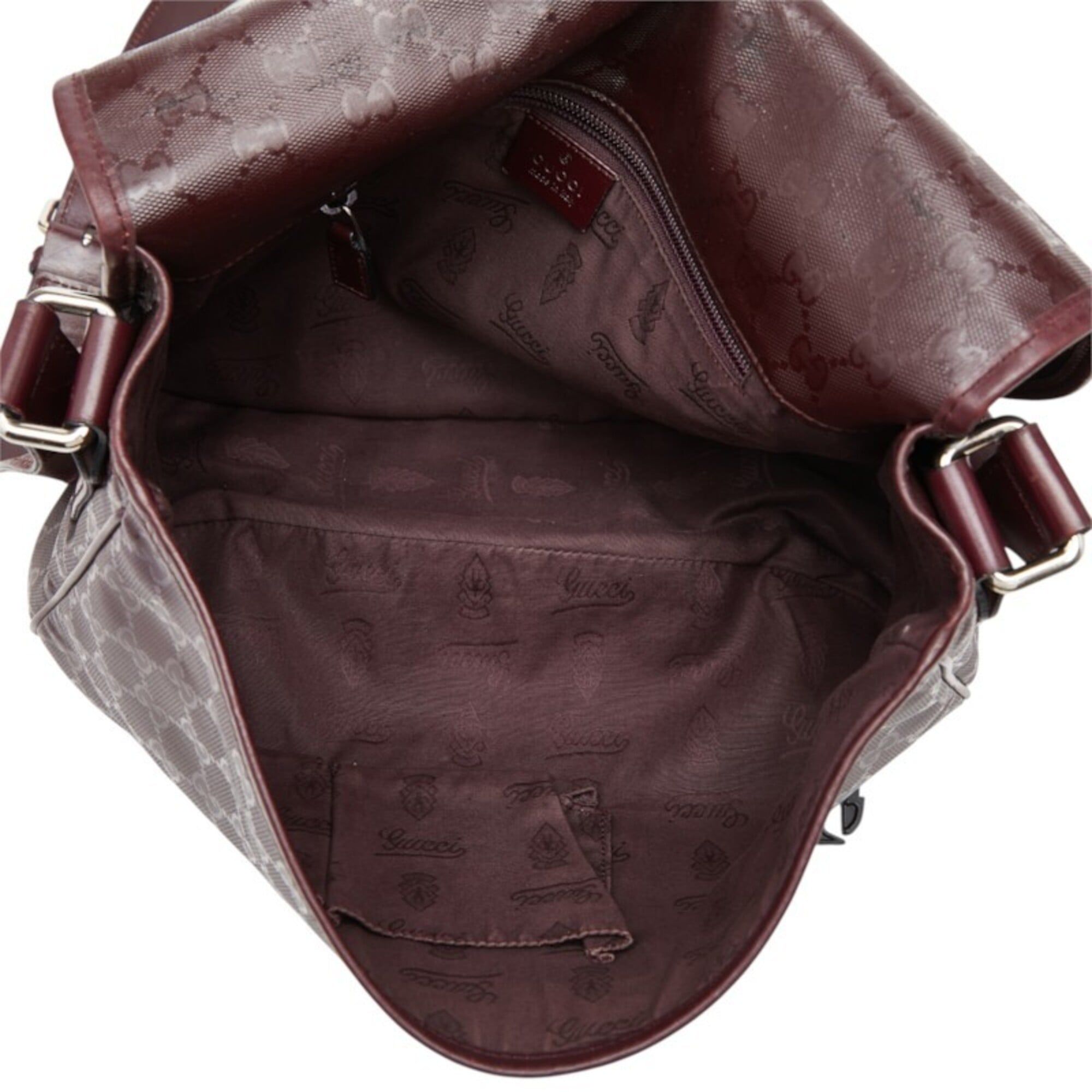 Pvc Leather Messenger Bag Shoulder Bag (Pre-Owned) - Gucci - Modalova