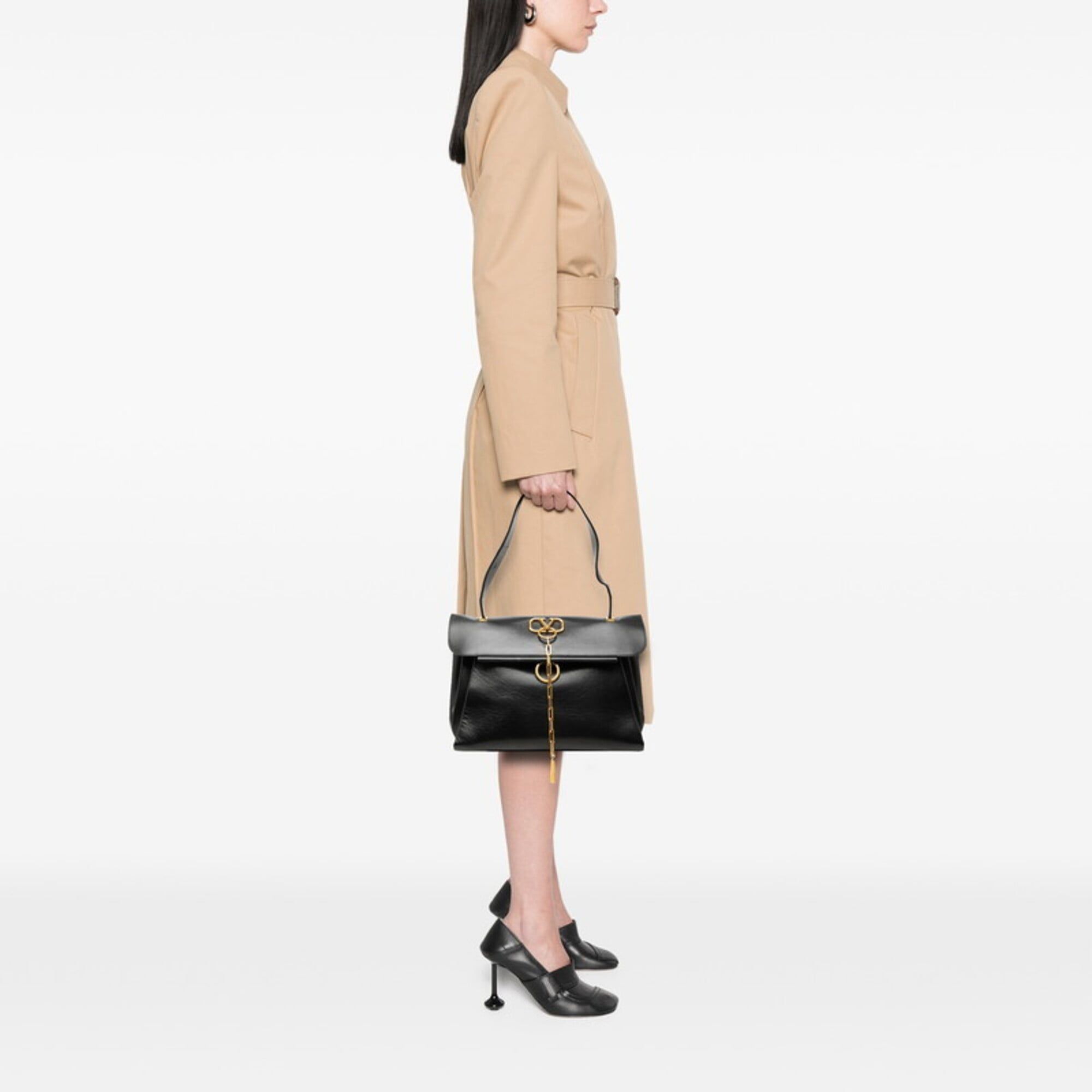 Leather Handbag Shoulder Bag (Pre-Owned) - Valentino - Modalova