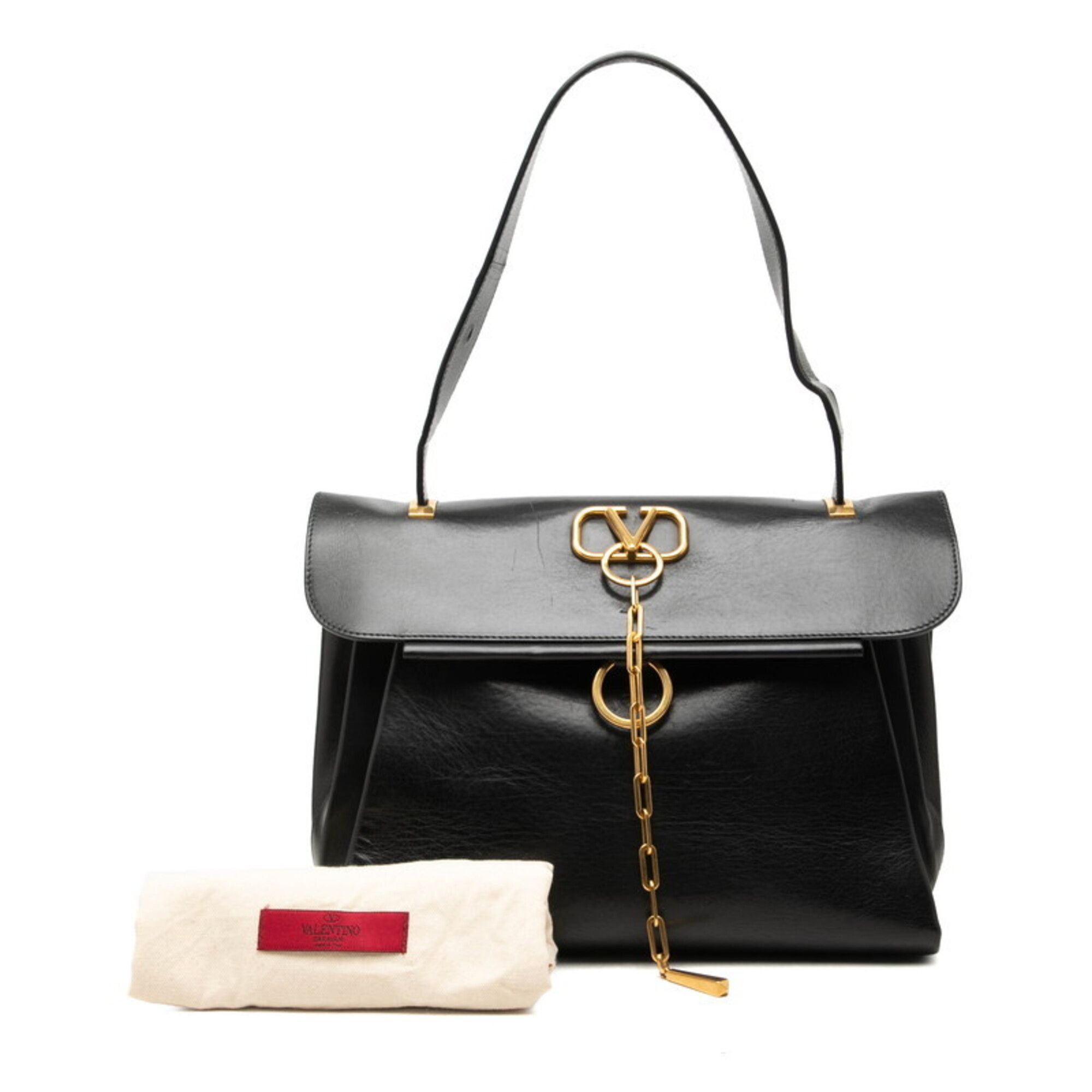 Leather Handbag Shoulder Bag (Pre-Owned) - Valentino - Modalova
