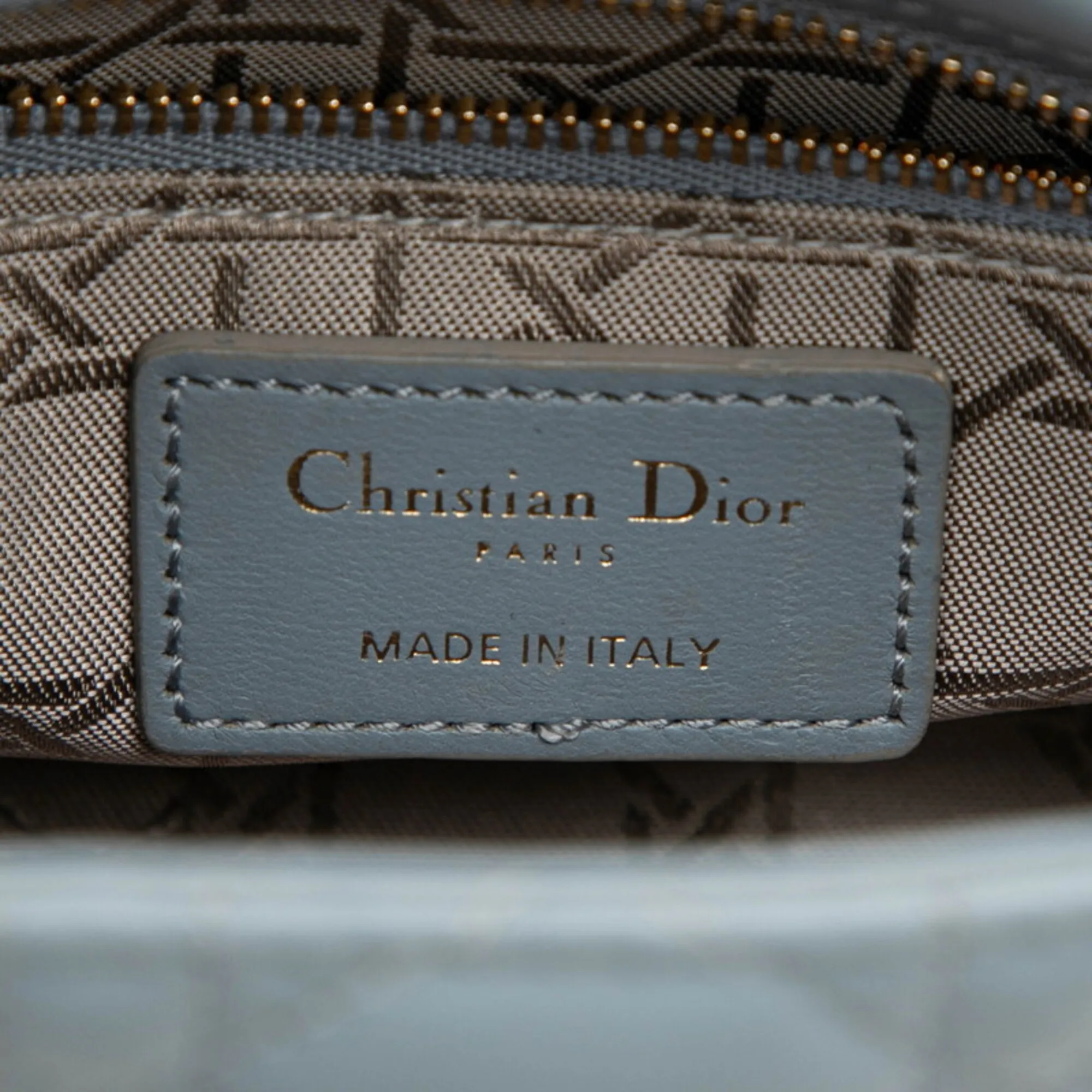 Lady Dior Leather Handbag Shoulder Bag (Pre-Owned) - Christian Dior - Modalova