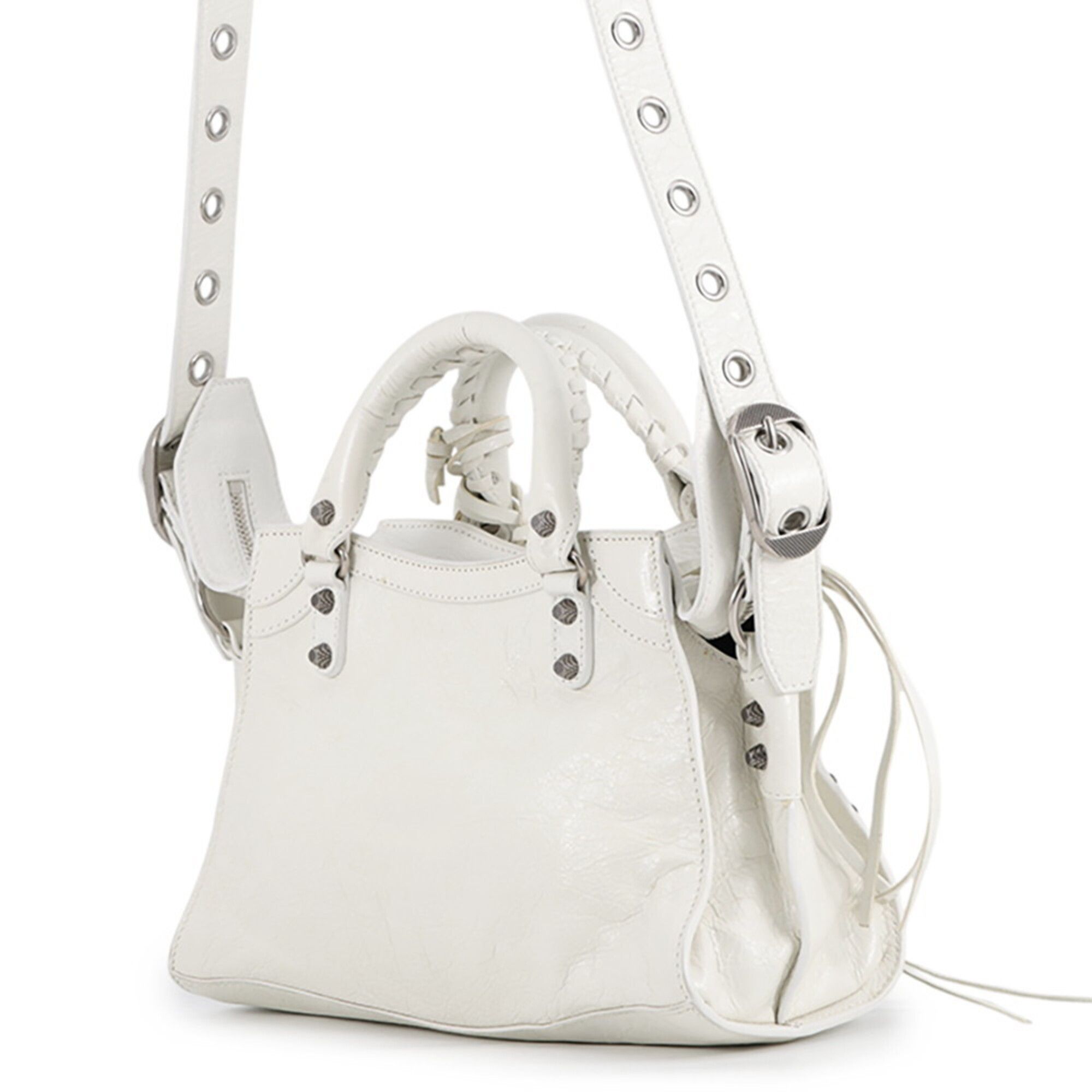 Leather Handbag (Pre-Owned) - Balenciaga - Modalova