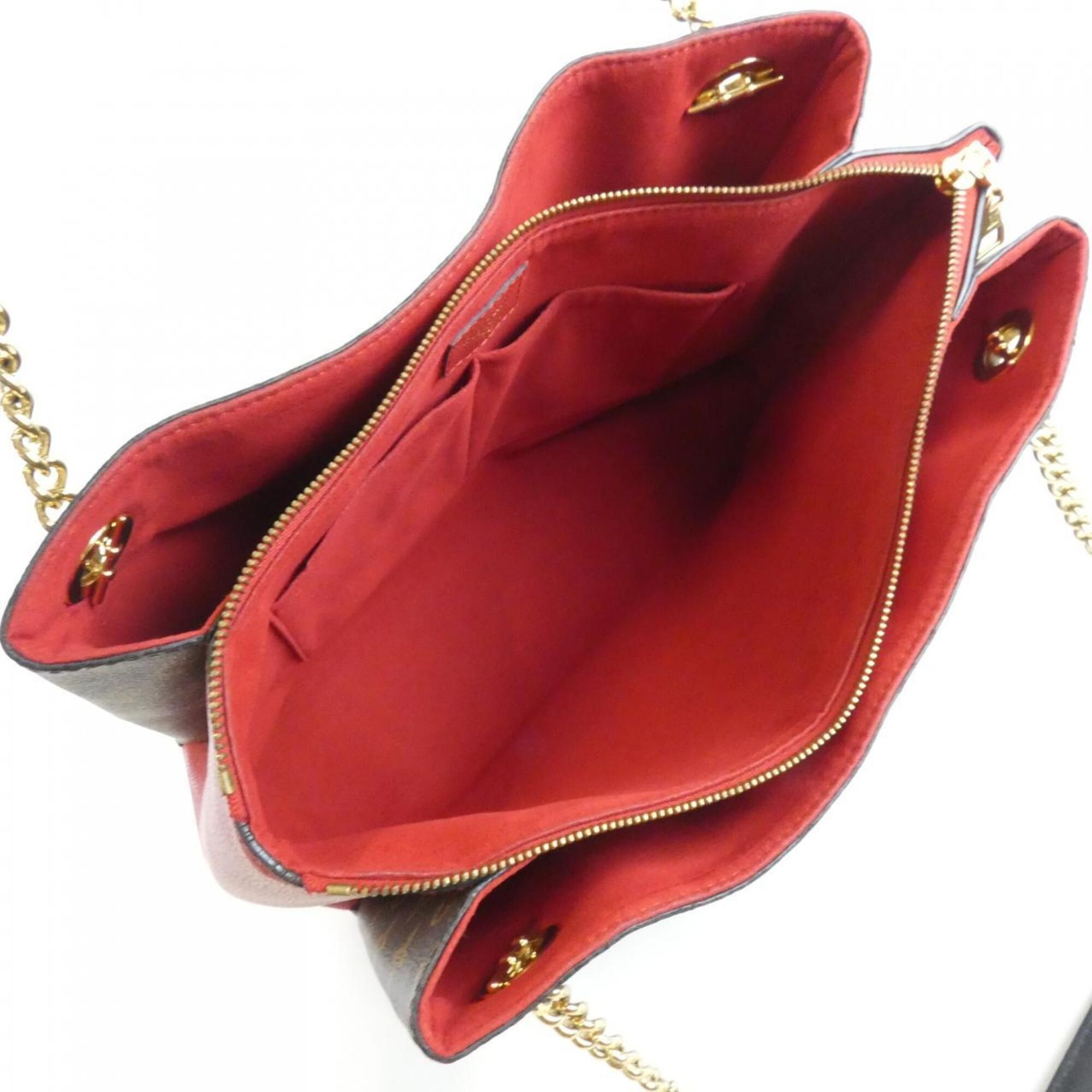 Coated Canvas Leather Shoulder Bag (Pre-Owned) - Louis Vuitton - Modalova
