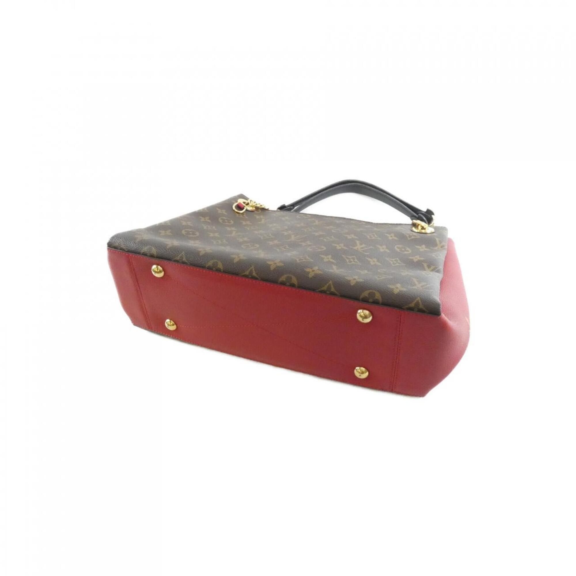 Coated Canvas Leather Shoulder Bag (Pre-Owned) - Louis Vuitton - Modalova