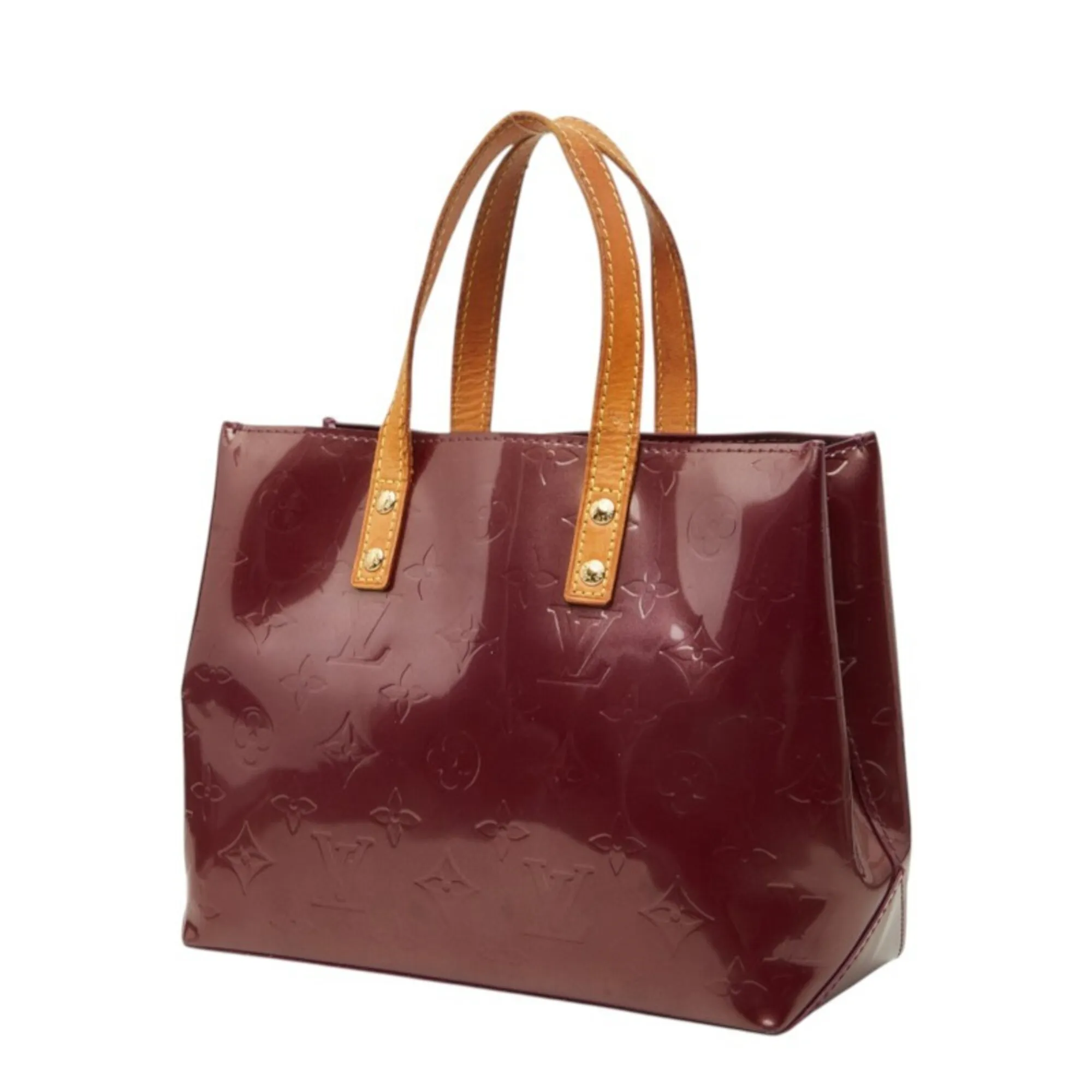 Patent Leather Leather Handbag (Pre-Owned) - Louis Vuitton - Modalova