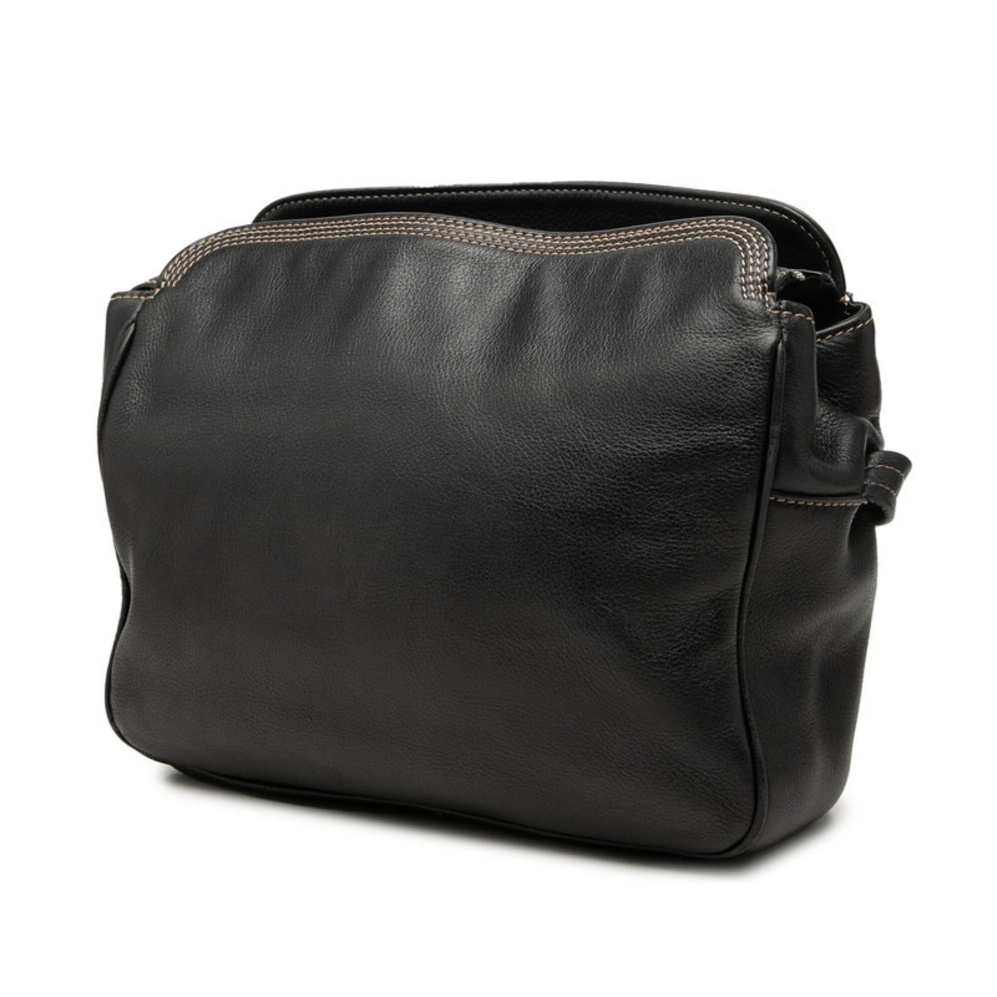 Leather Shoulder Bag (Pre-Owned) - Loewe - Modalova
