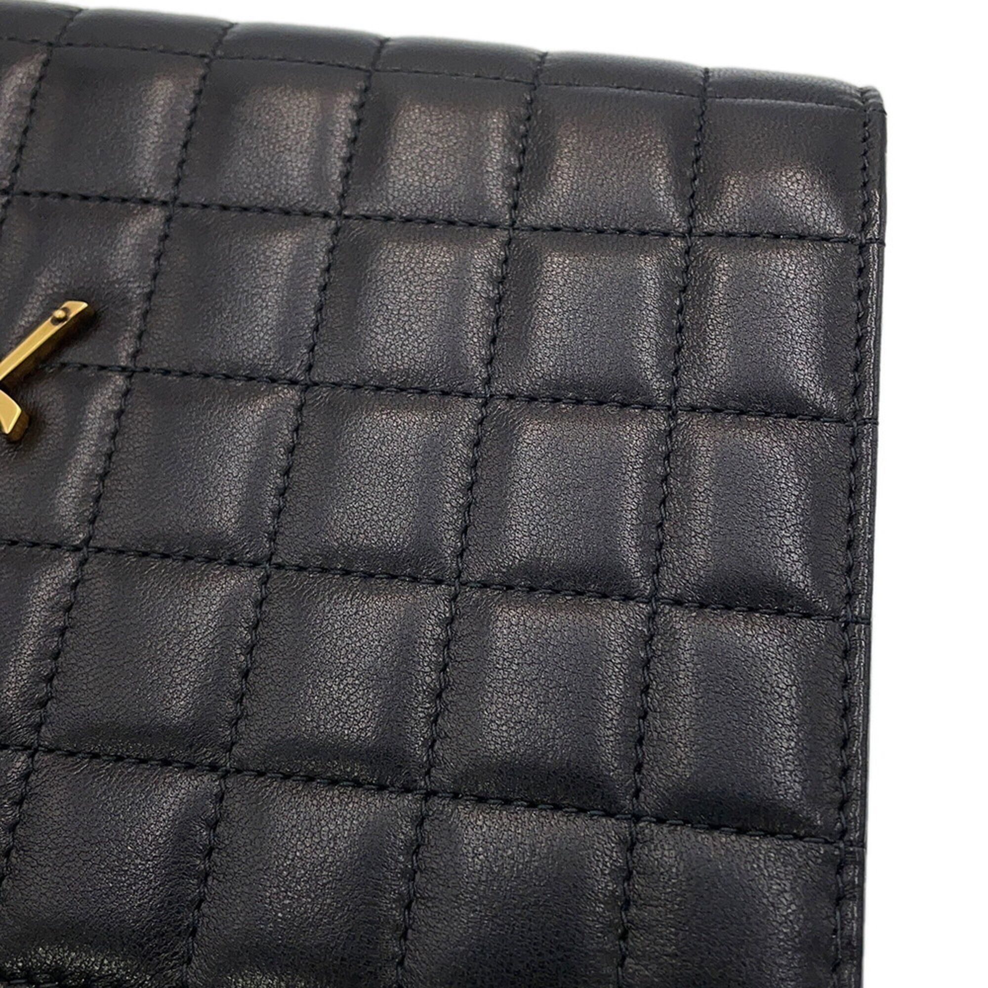 Leather Clutch Bag (Pre-Owned) - Yves Saint Laurent - Modalova