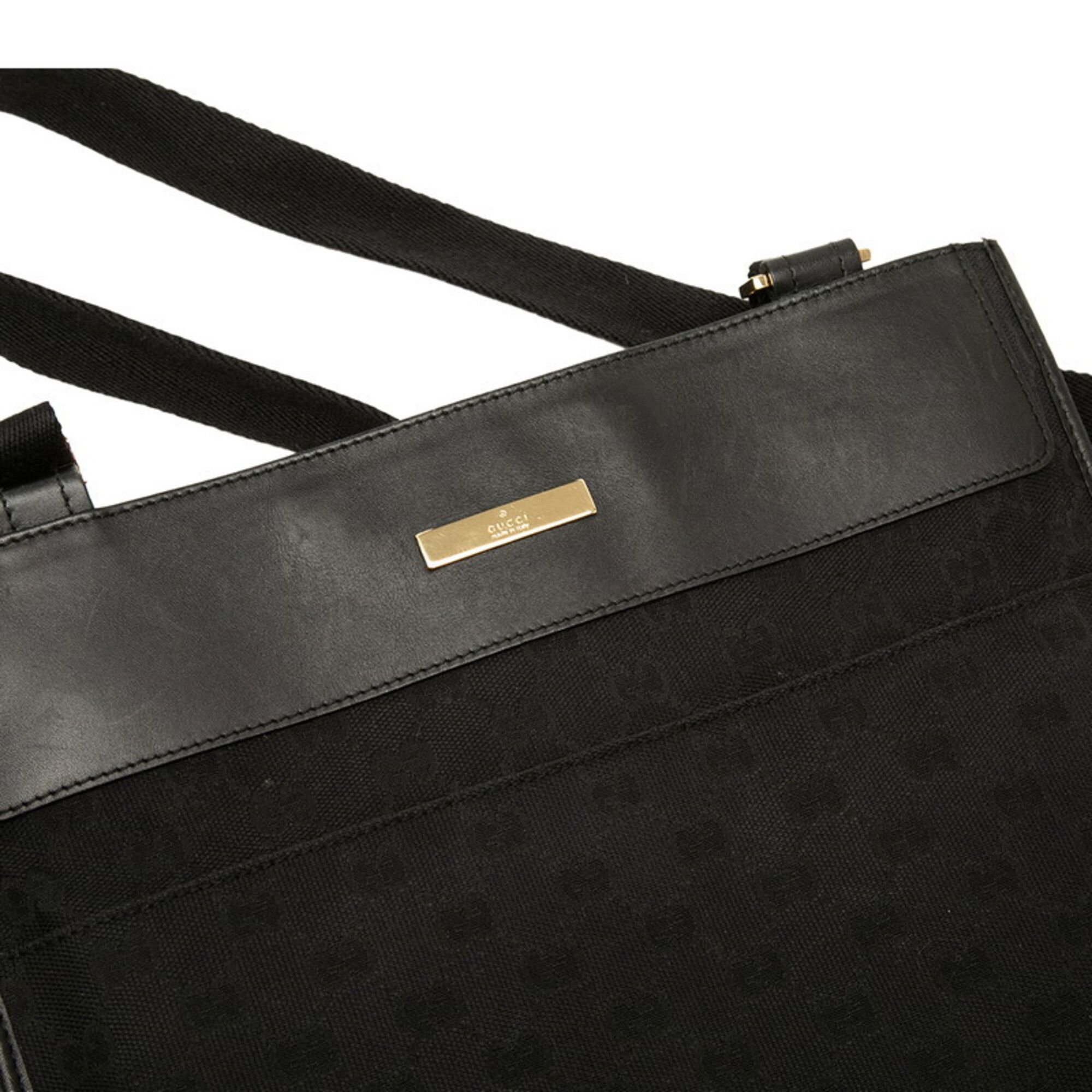 Canvas Leather Shoulder Bag (Pre-Owned) - Gucci - Modalova