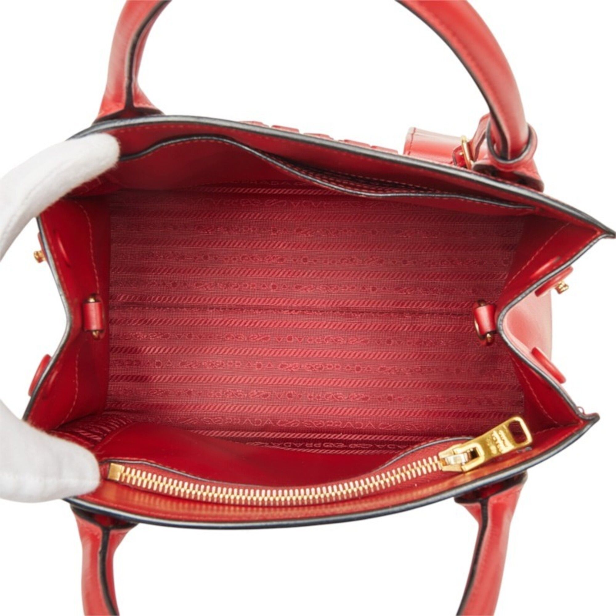Leather Handbag Shoulder Bag (Pre-Owned) - Prada - Modalova