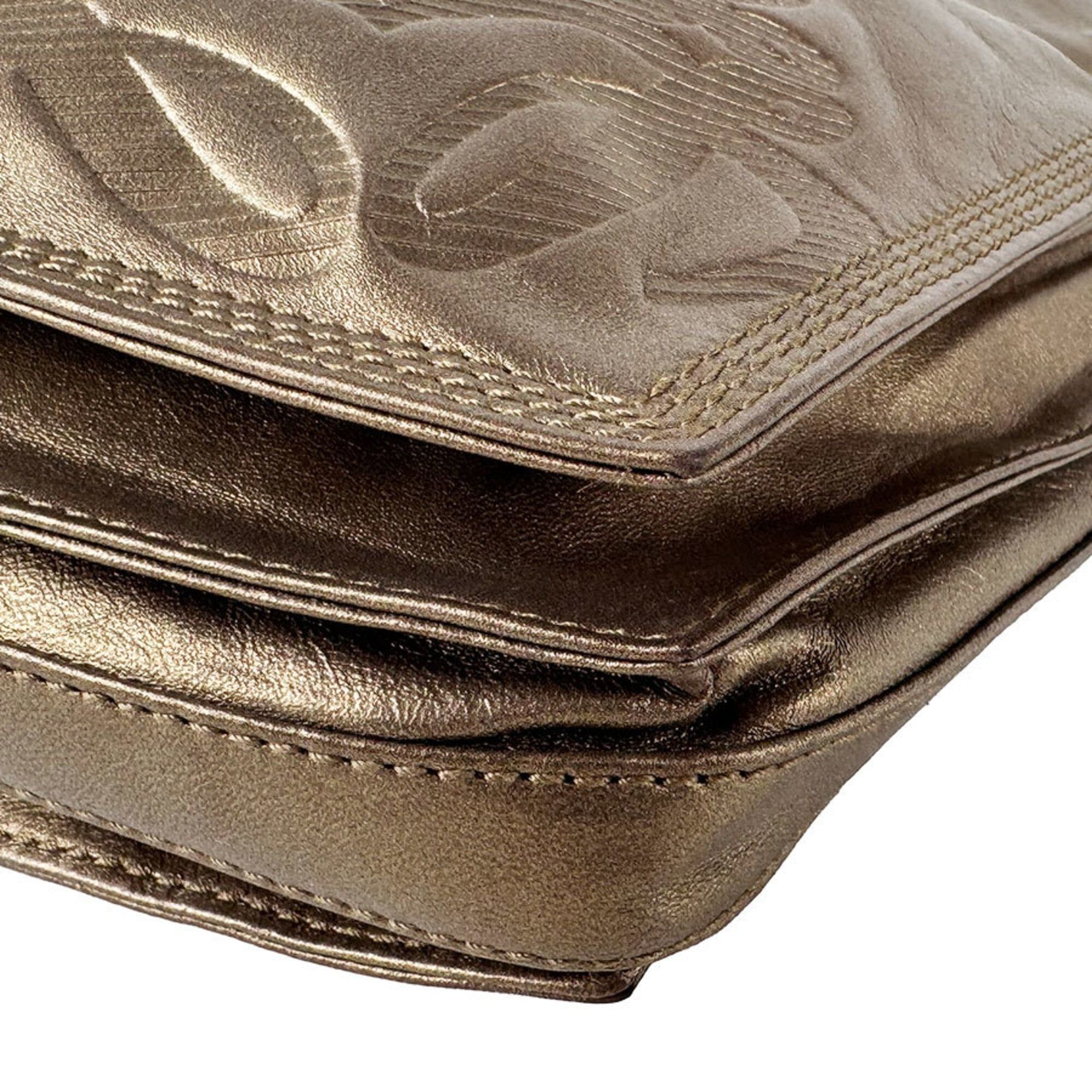 Leather Shoulder Bag (Pre-Owned) - Loewe - Modalova