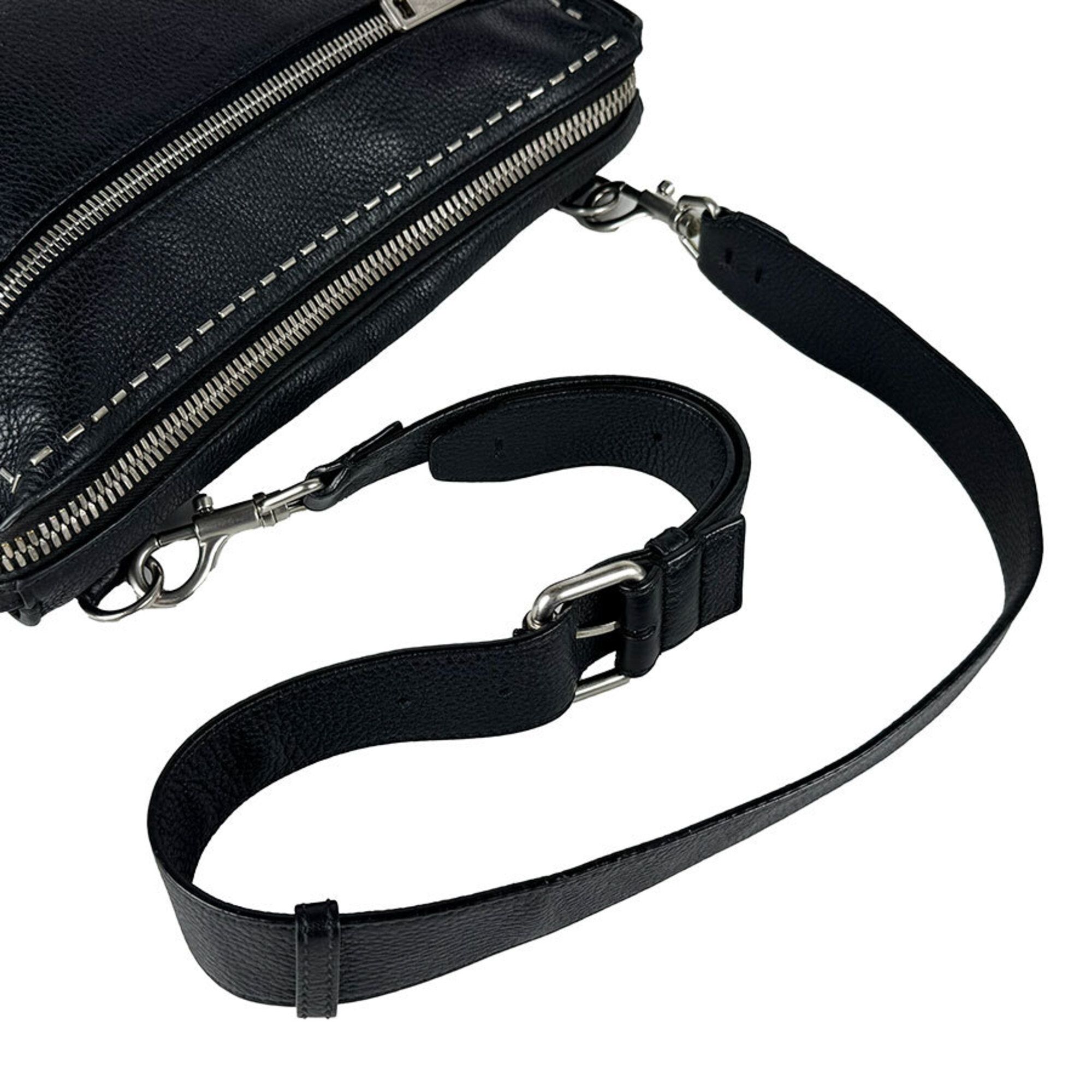 Leather Messenger Bag Shoulder Bag (Pre-Owned) - Fendi - Modalova