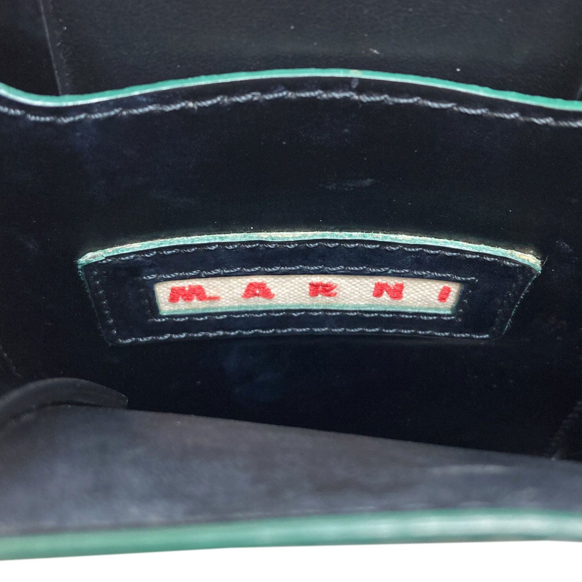 Leather Handbag (Pre-Owned) - Marni - Modalova