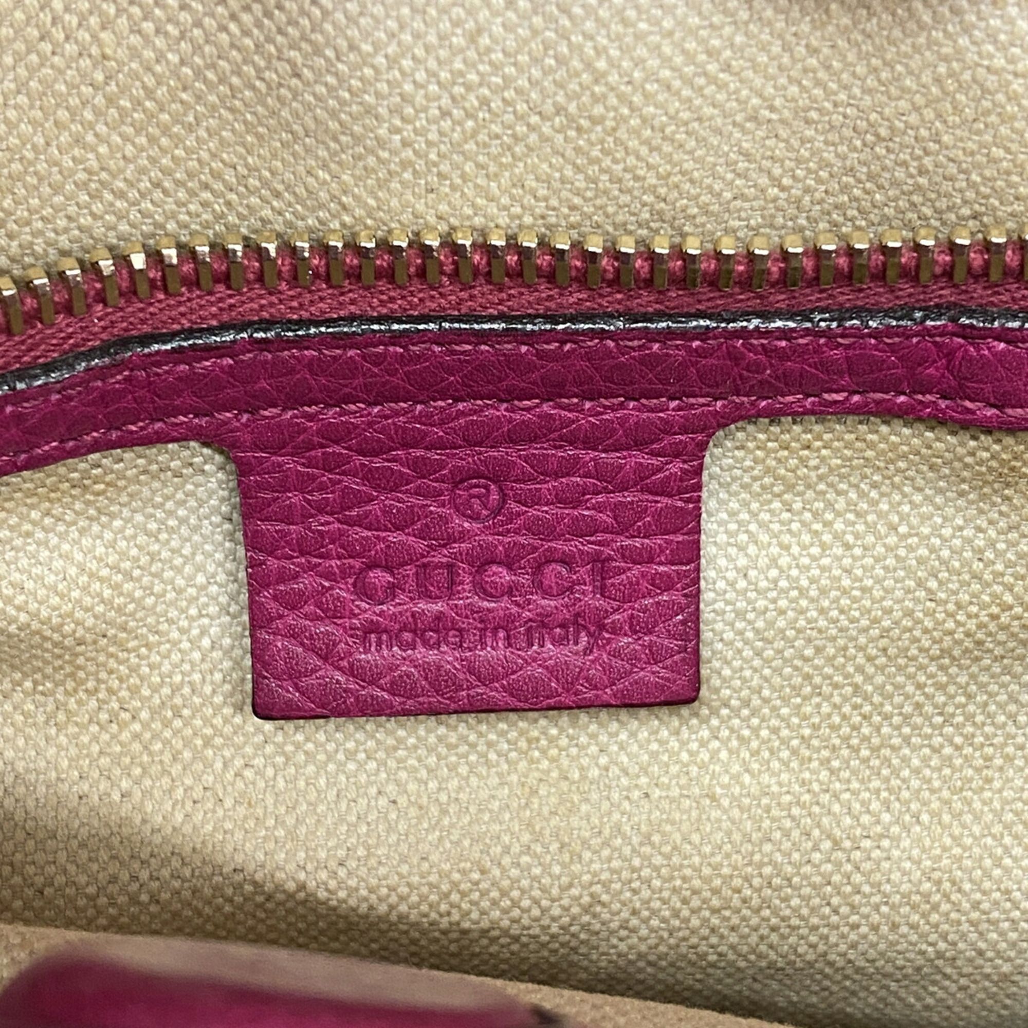 Leather Handbag (Pre-Owned) - Gucci - Modalova