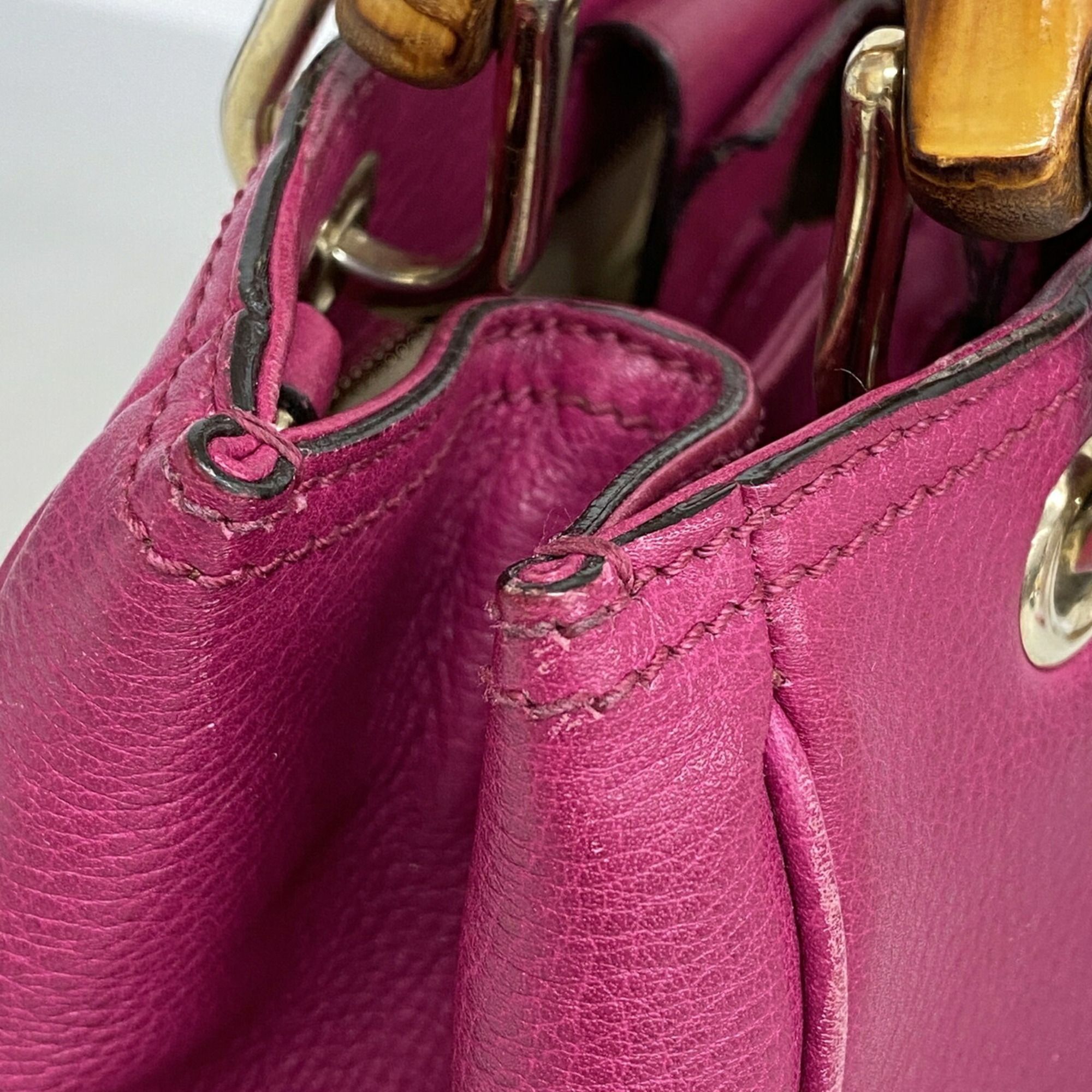 Leather Handbag (Pre-Owned) - Gucci - Modalova