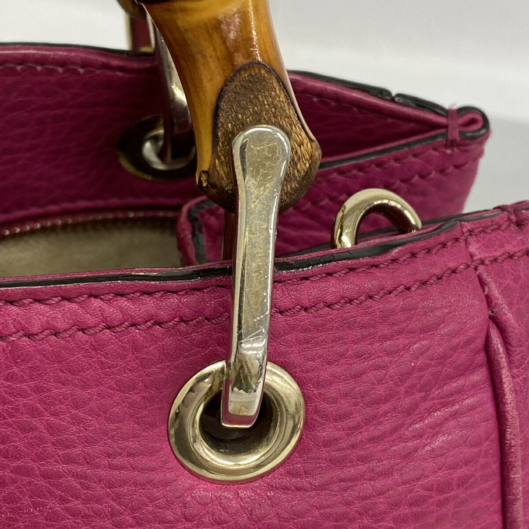 Leather Handbag (Pre-Owned) - Gucci - Modalova