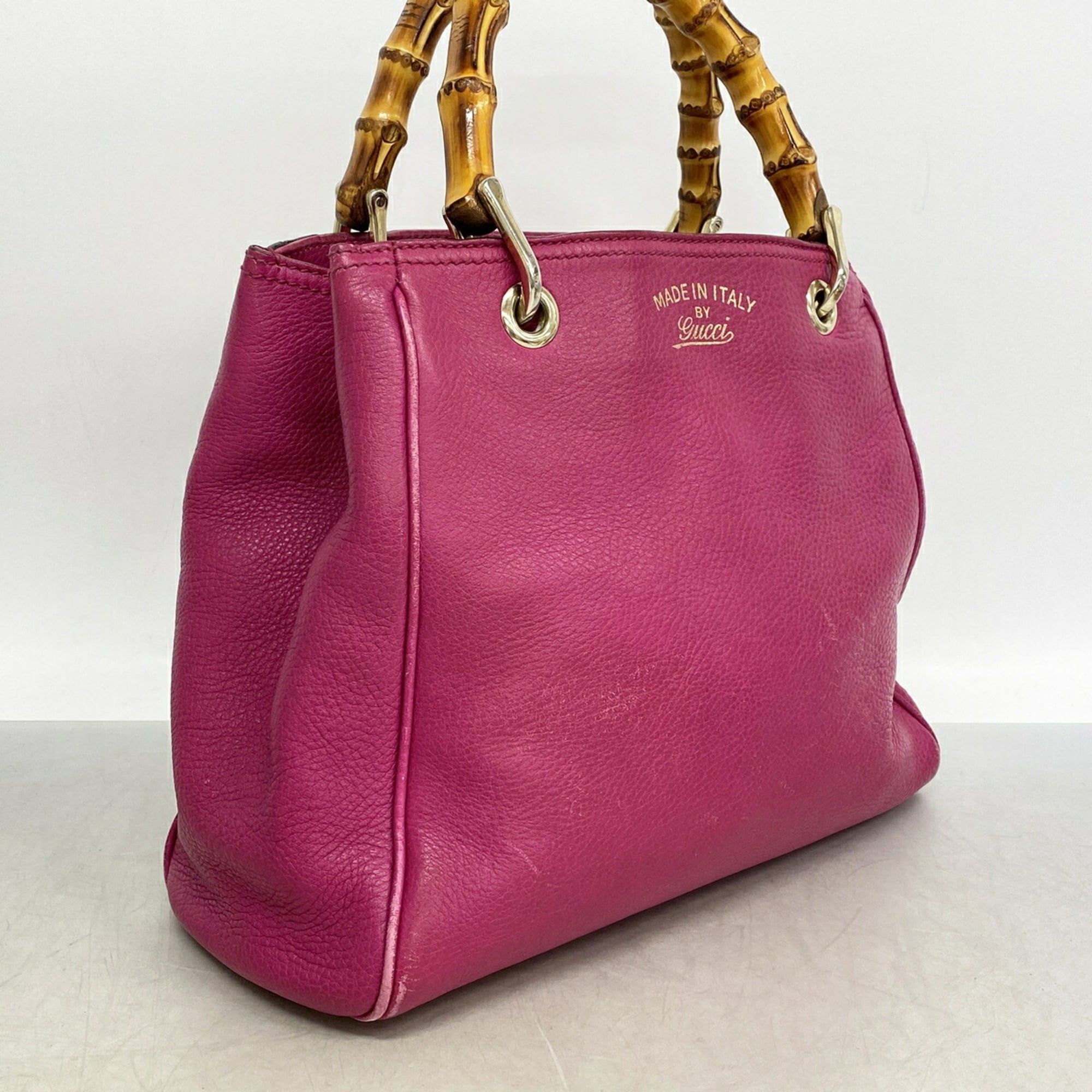 Leather Handbag (Pre-Owned) - Gucci - Modalova