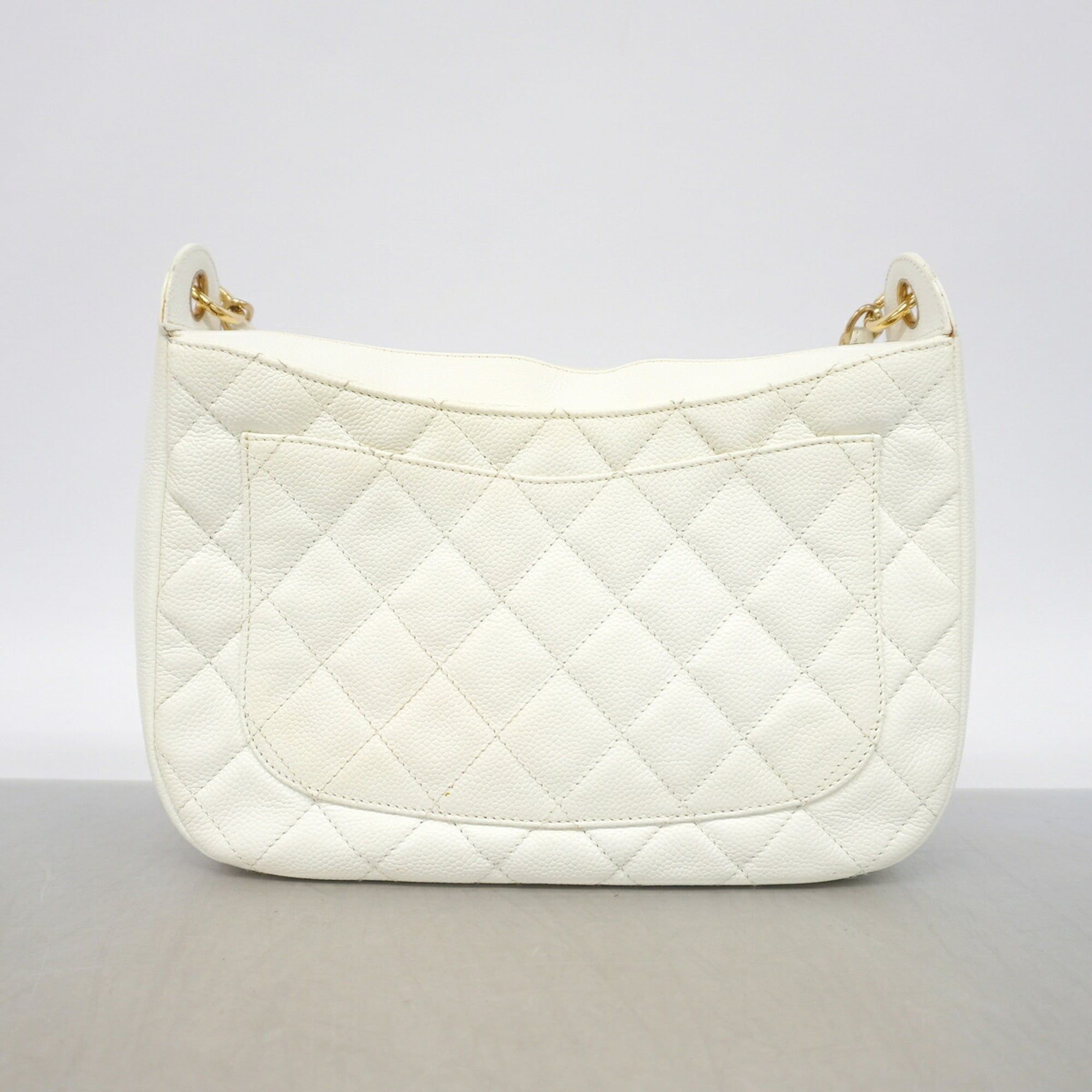 Grained Calfskin Shoulder Bag (Pre-Owned) - Chanel - Modalova