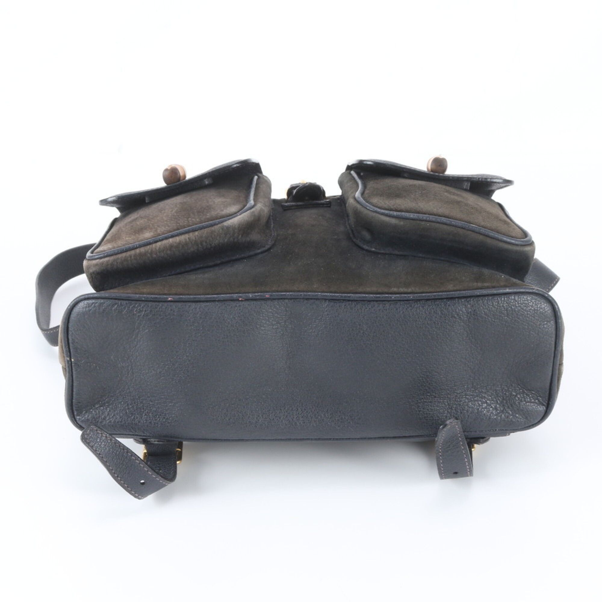 Leather Backpack Shoulder Bag (Pre-Owned) - Gucci - Modalova