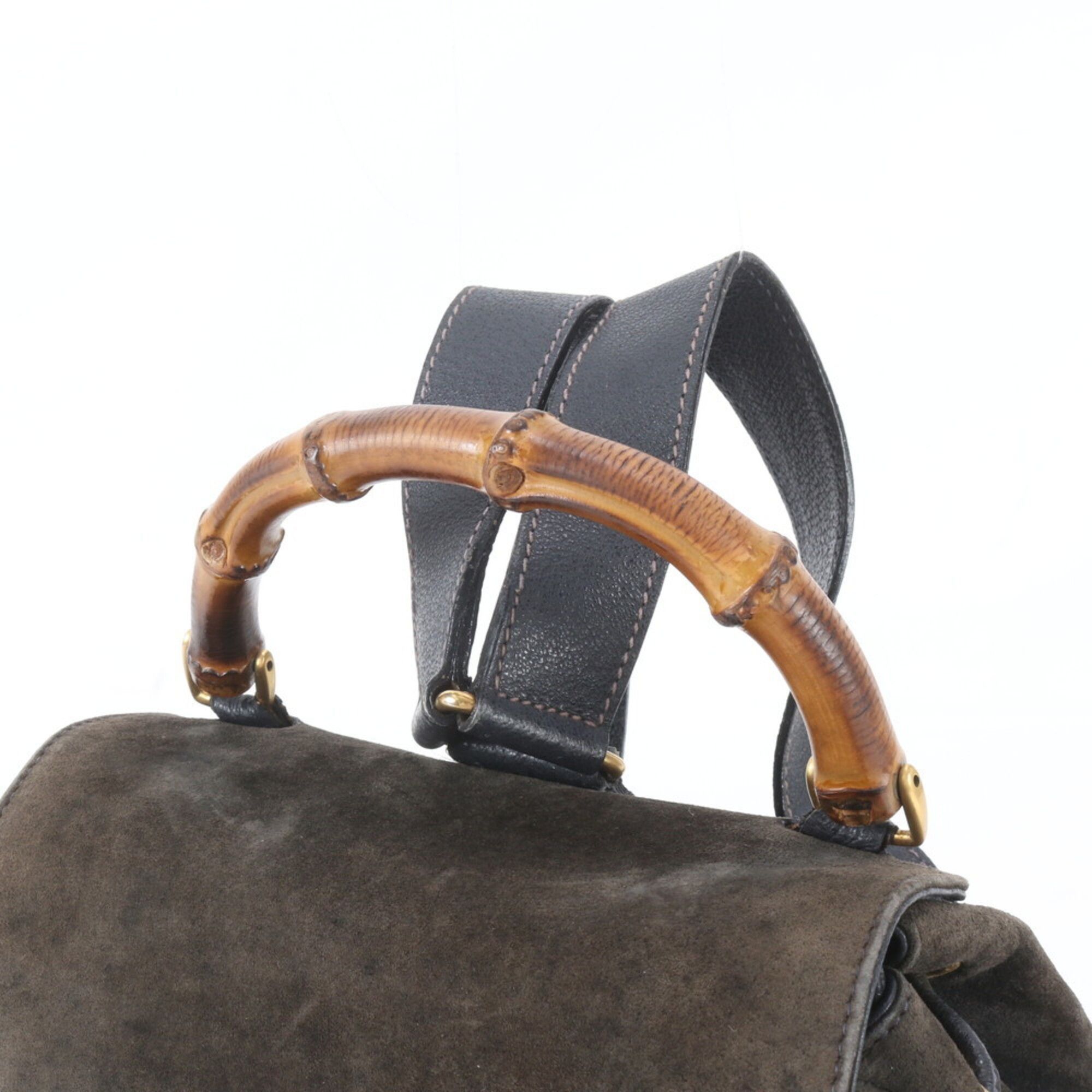 Leather Backpack Shoulder Bag (Pre-Owned) - Gucci - Modalova