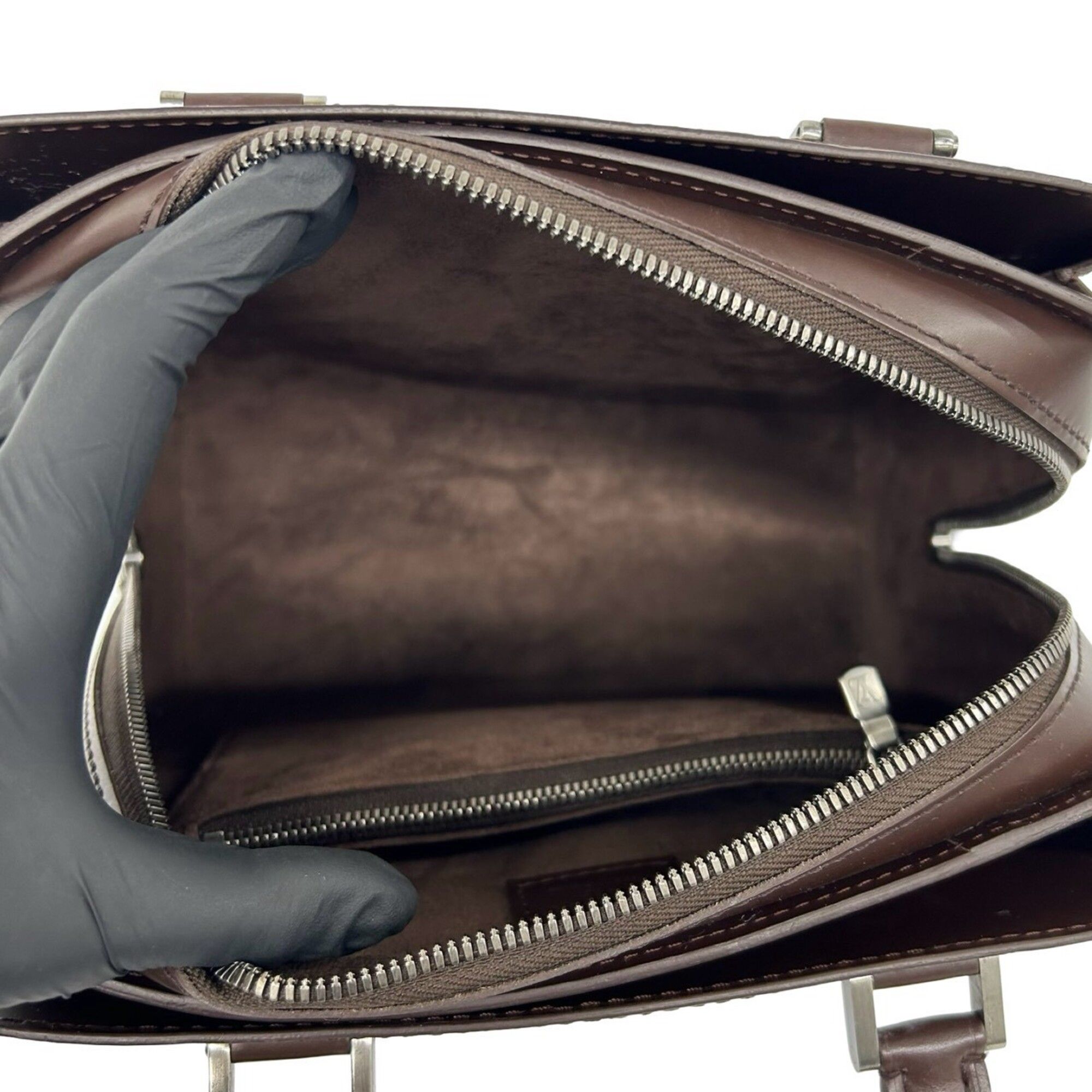 Leather Boston Bag Handbag (Pre-Owned) - Louis Vuitton - Modalova