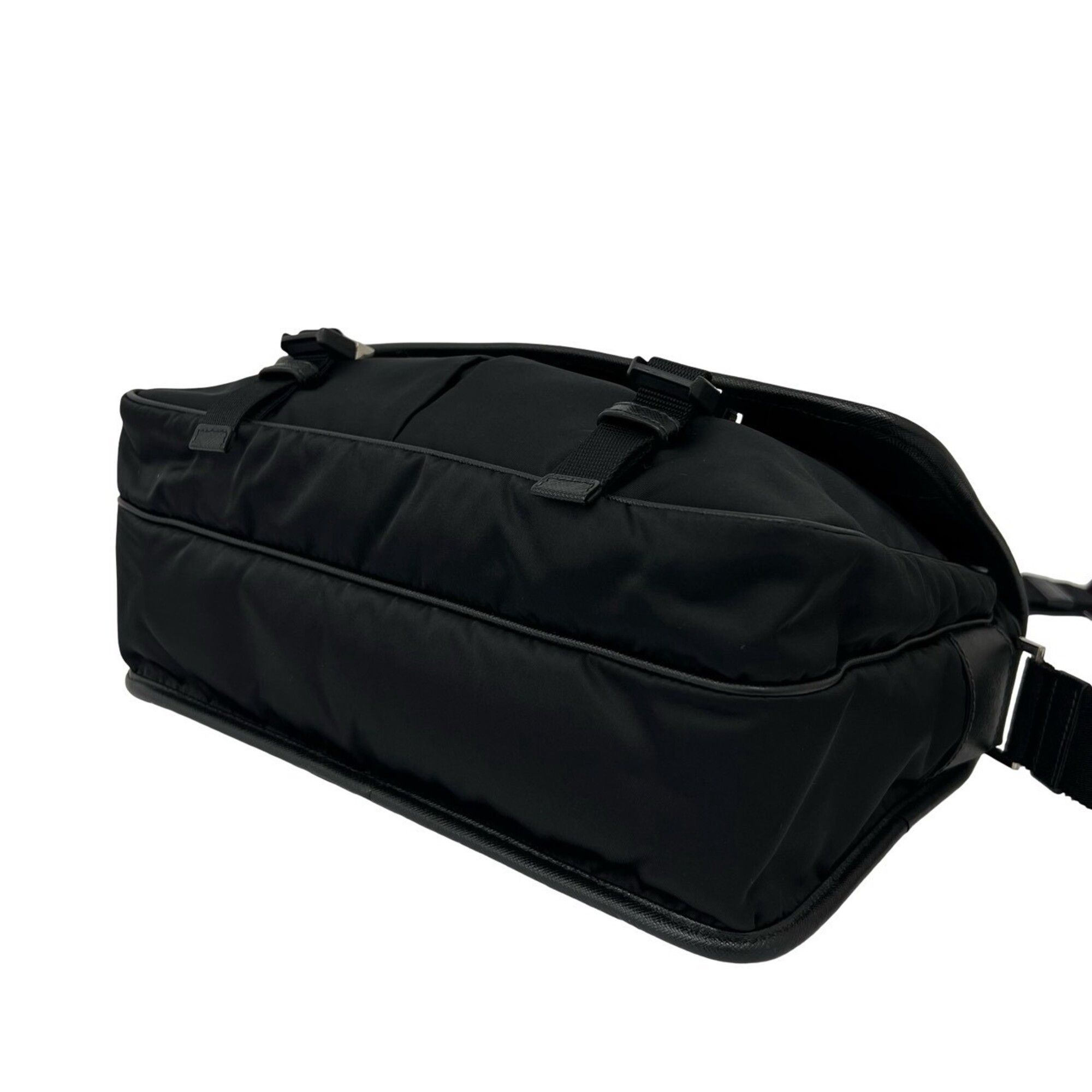 Nylon Leather Shoulder Bag (Pre-Owned) - Prada - Modalova