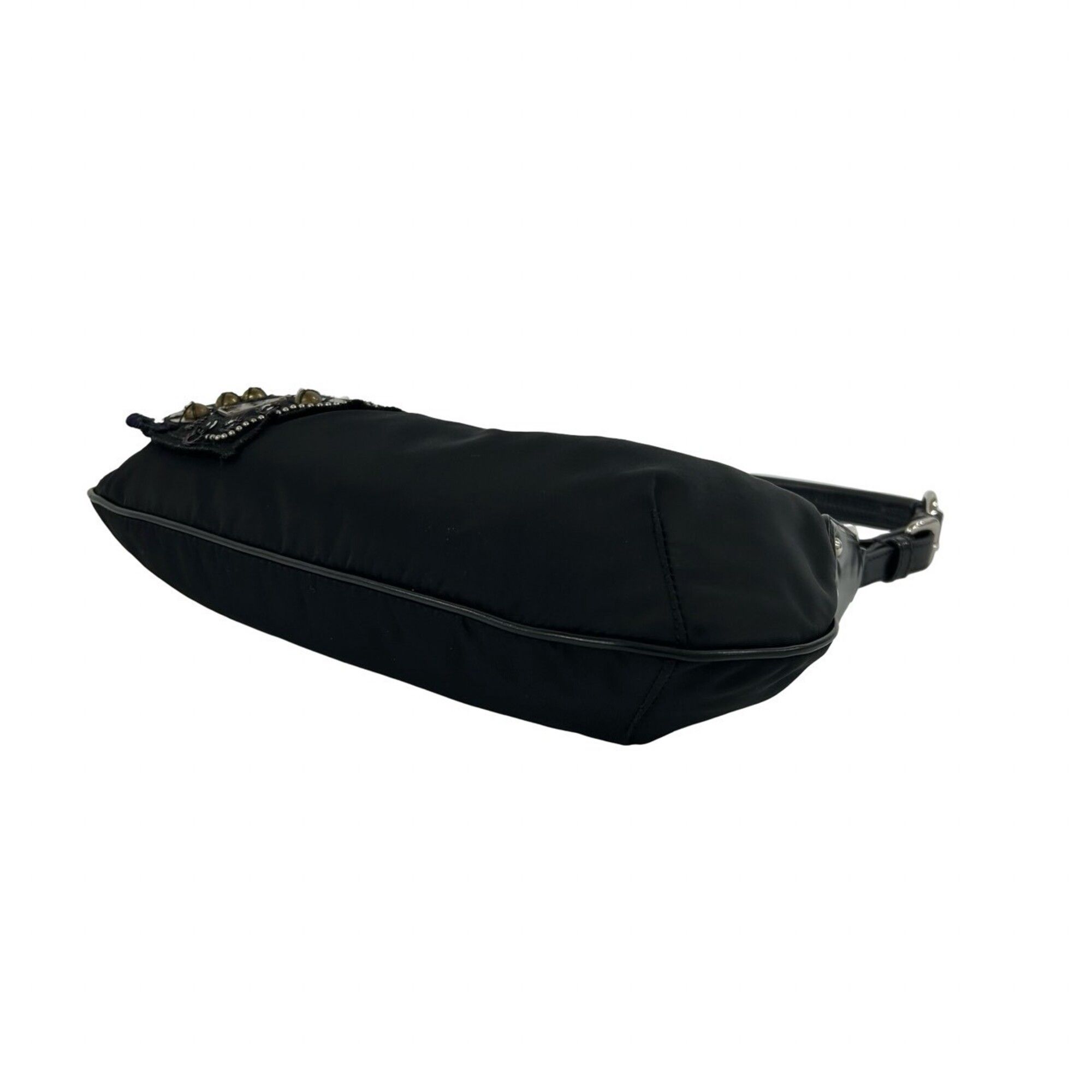 Nylon Leather Handbag Shoulder Bag (Pre-Owned) - Prada - Modalova