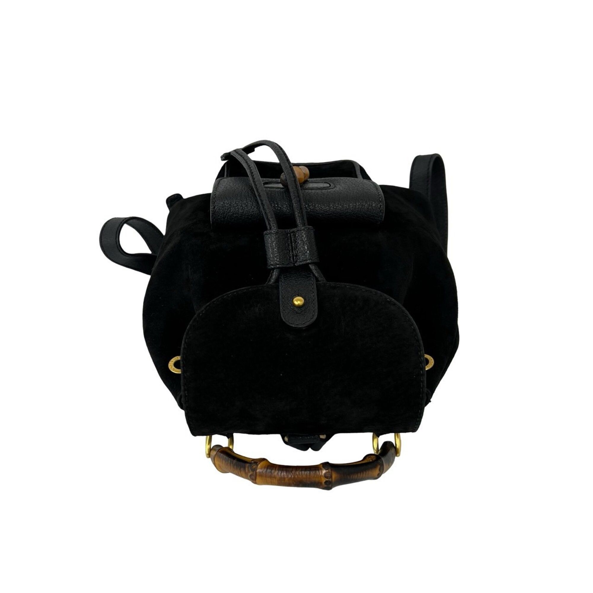 Suede Leather Backpack (Pre-Owned) - Gucci - Modalova