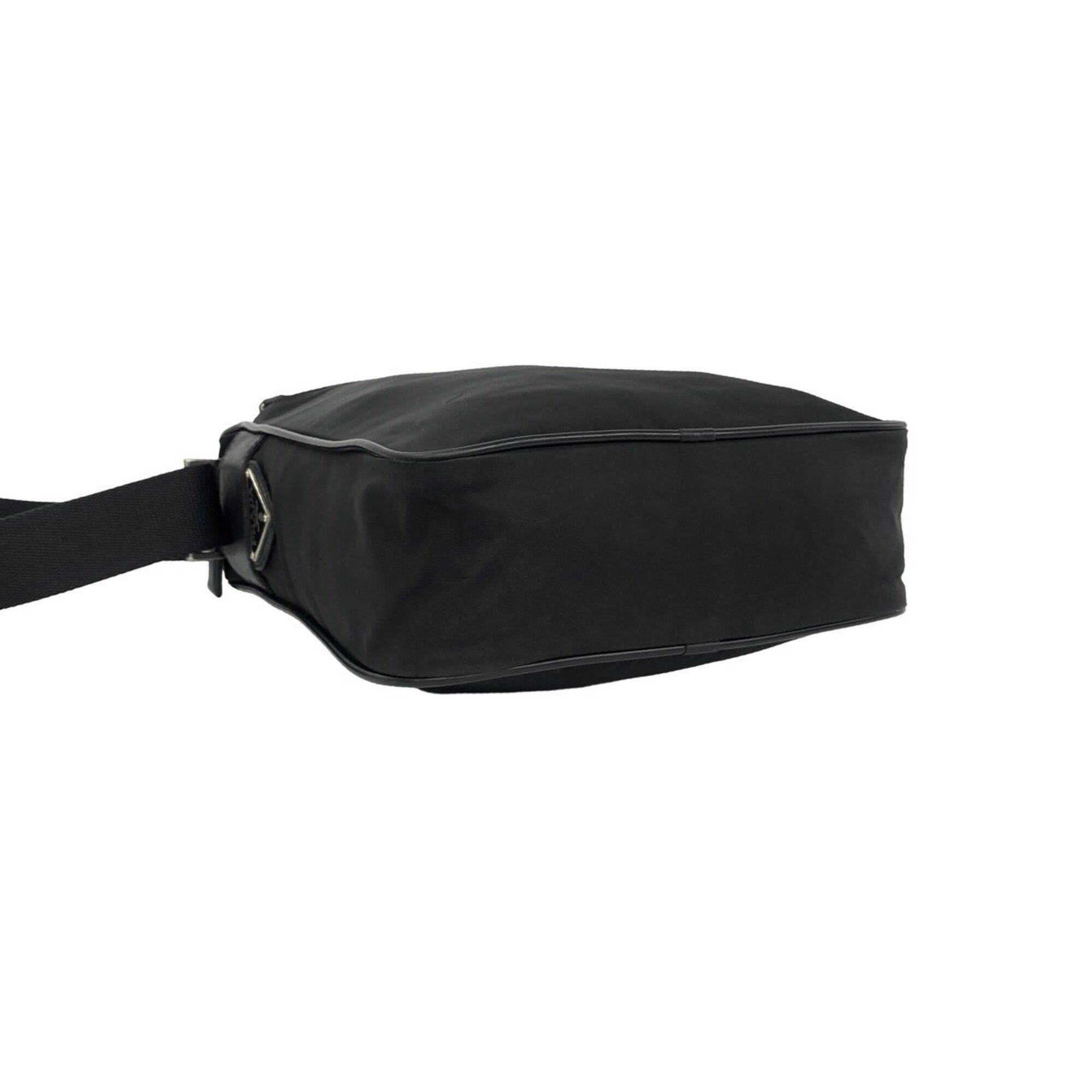 Nylon Leather Pochette Shoulder Bag (Pre-Owned) - Prada - Modalova