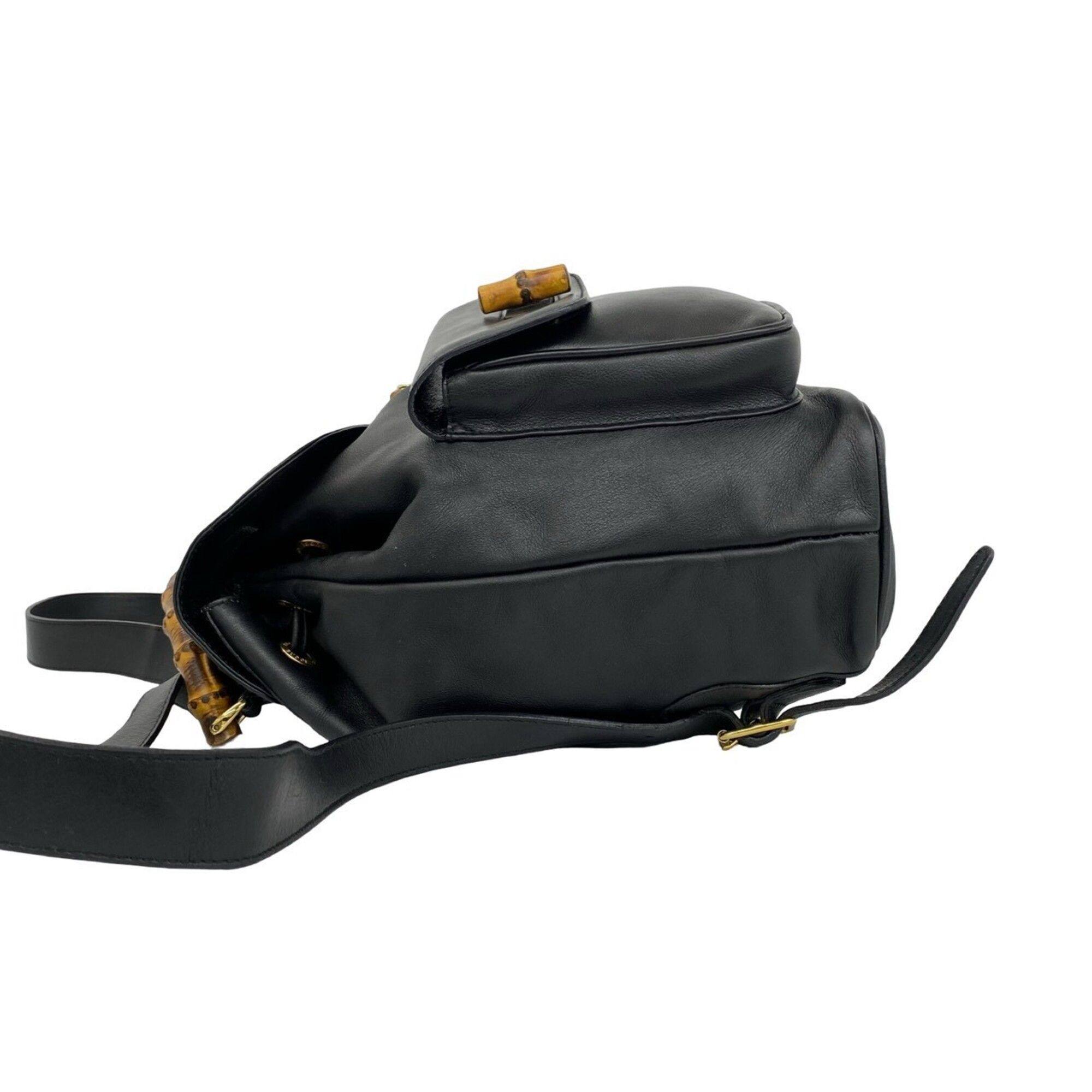 Leather Backpack (Pre-Owned) - Gucci - Modalova